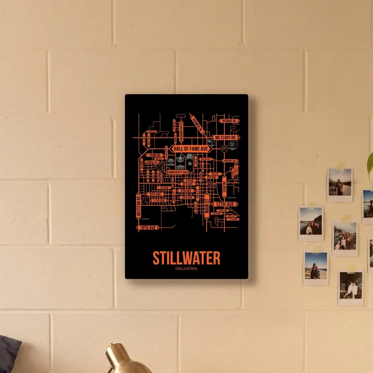 Stillwater, Oklahoma street map 4