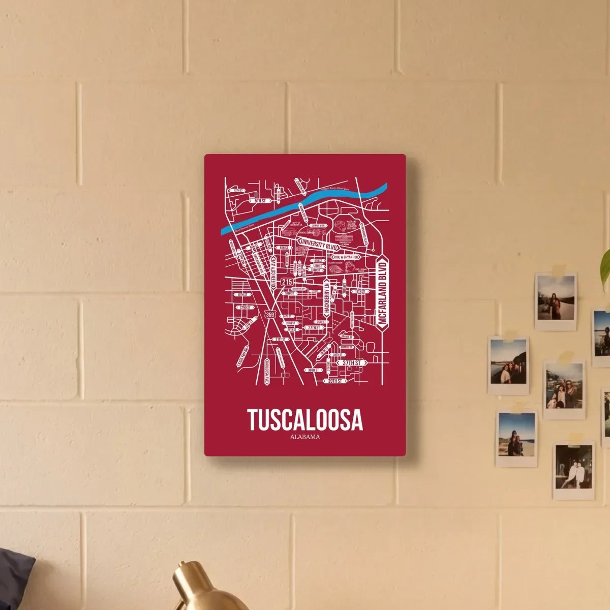 Tuscaloosa, Alabama street map 4