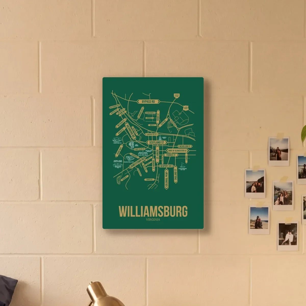 Williamsburg, Virginia street map 4