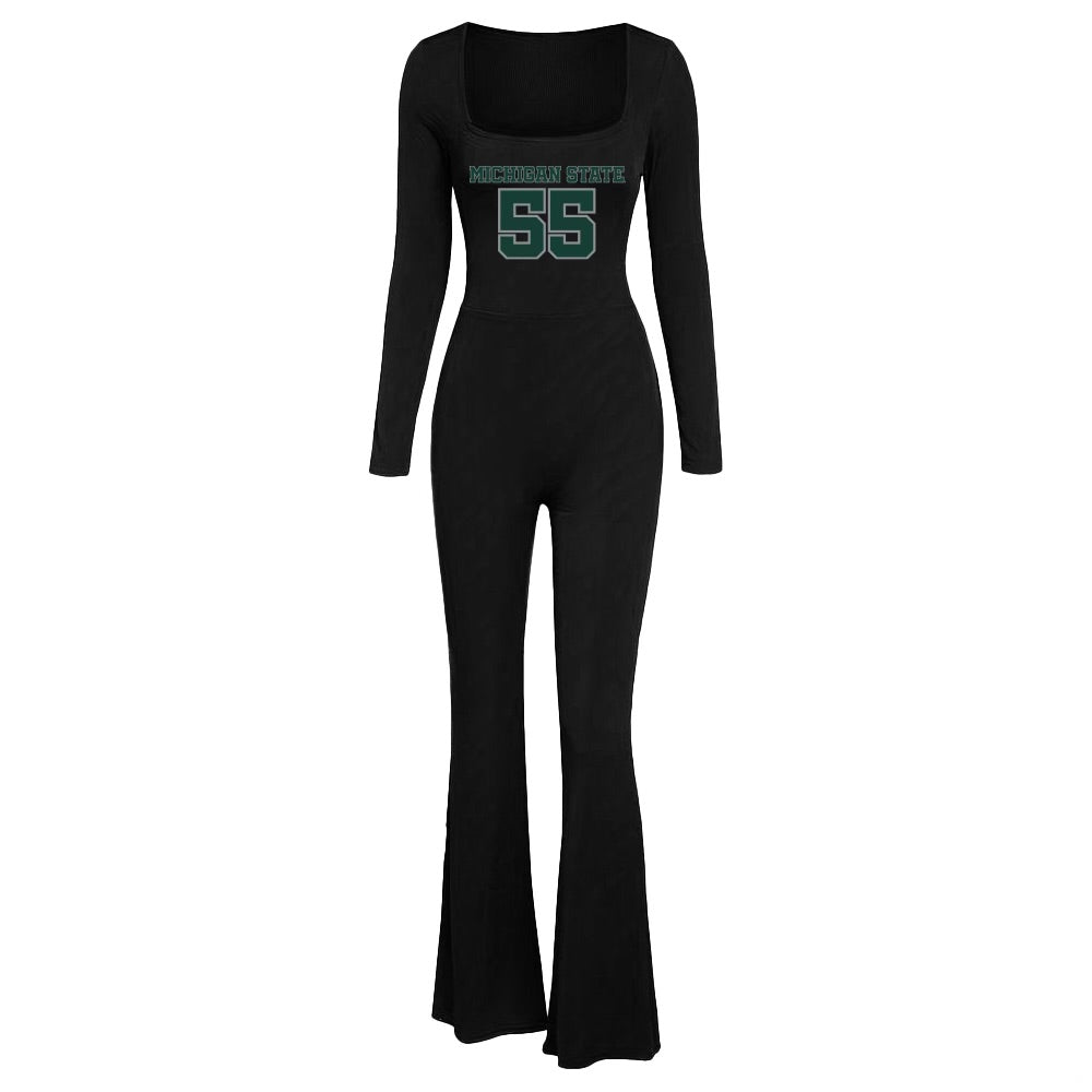 Michigan State End Zone Jumpsuit | lojobands 5