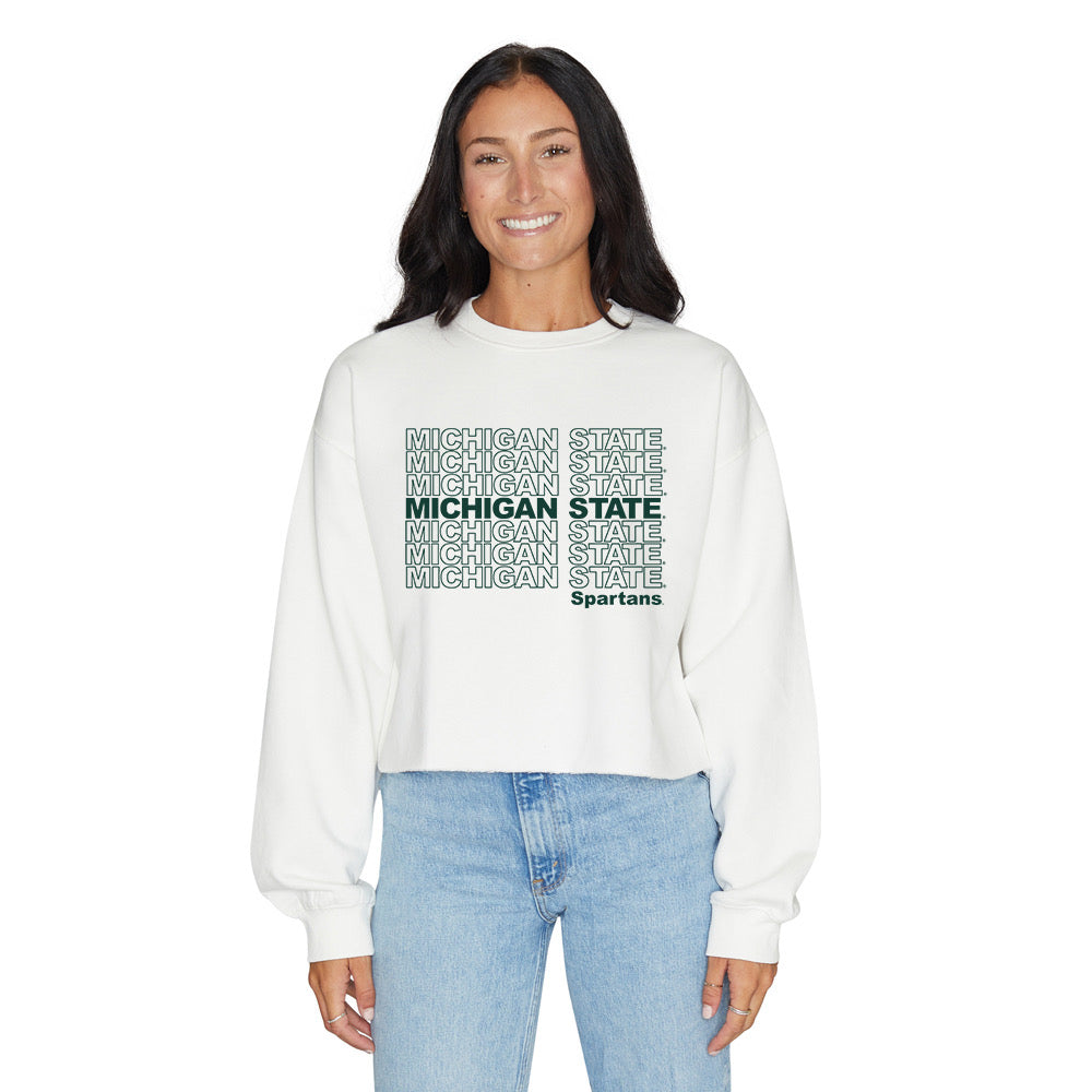 Michigan State Repeat Crewneck | lojobands
