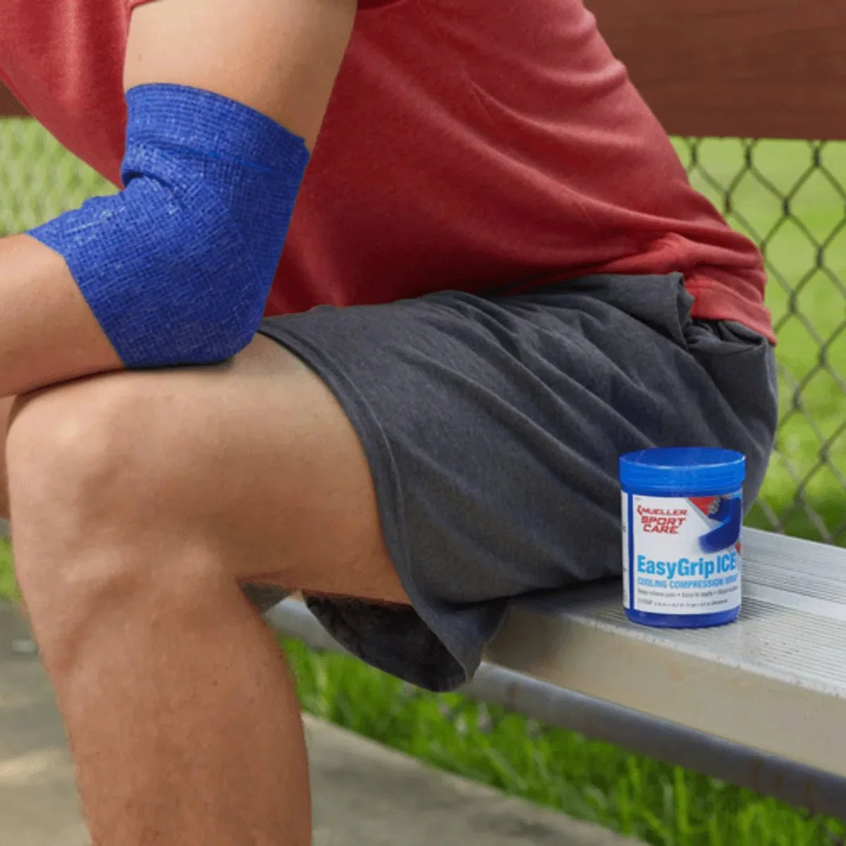 Mueller EasyGrip Ice Cooling Compression Wrap 9
