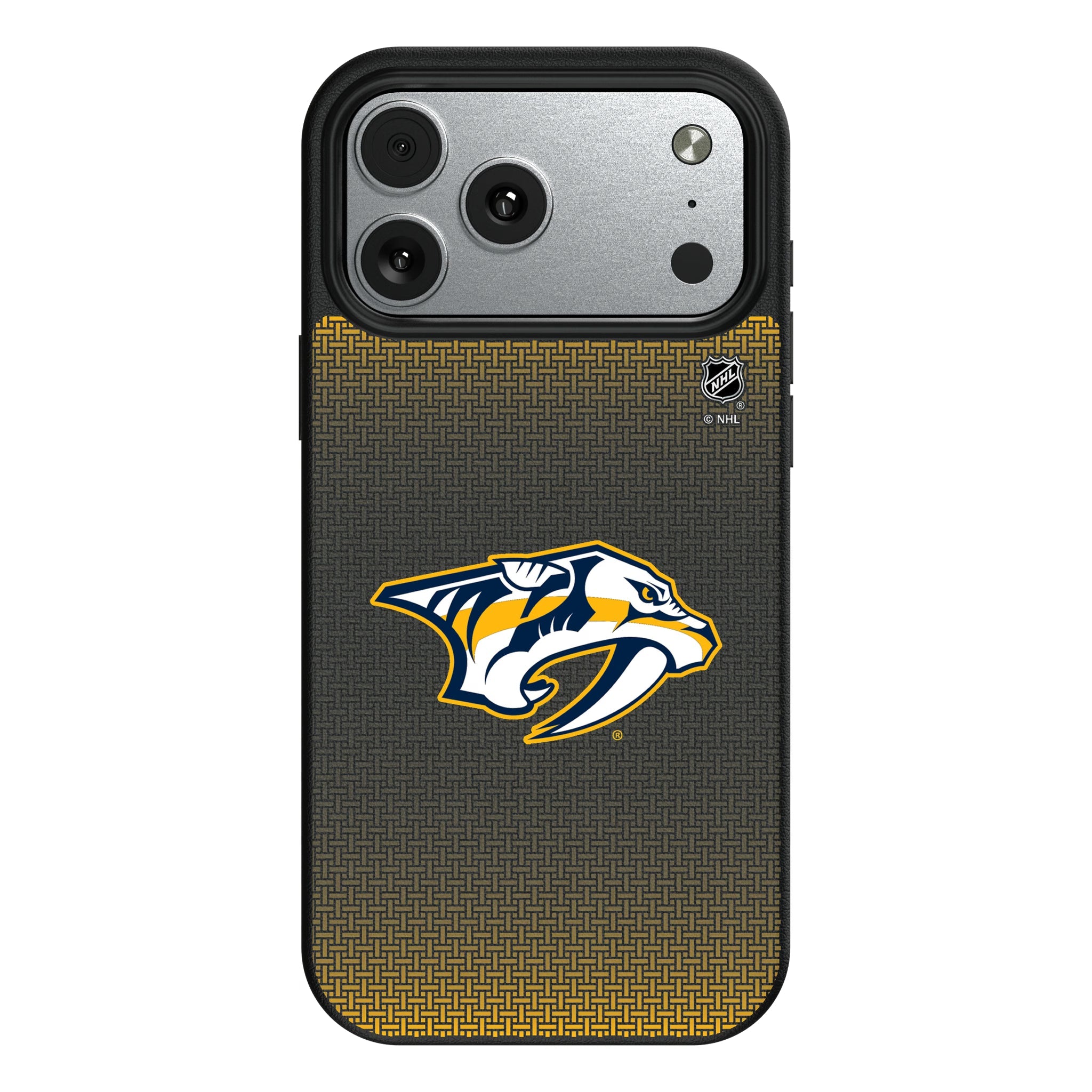 Nashville Predators Linen MagSafe Compatible Phone Case for Apple iPhone 10