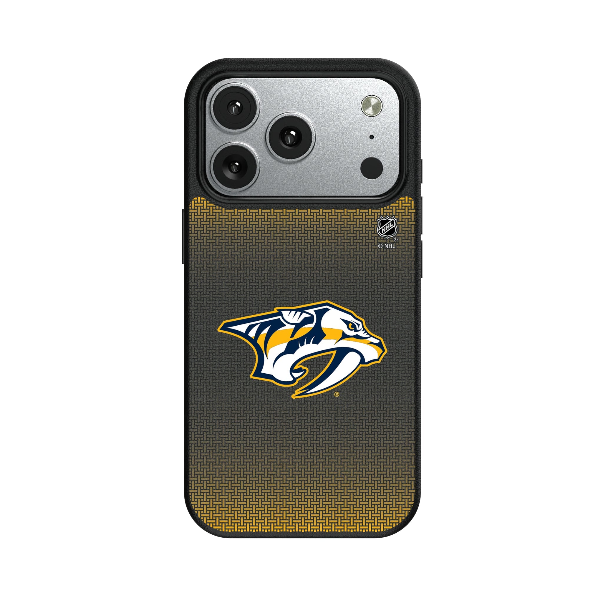 Nashville Predators Linen MagSafe Compatible Phone Case for Apple iPhone 9