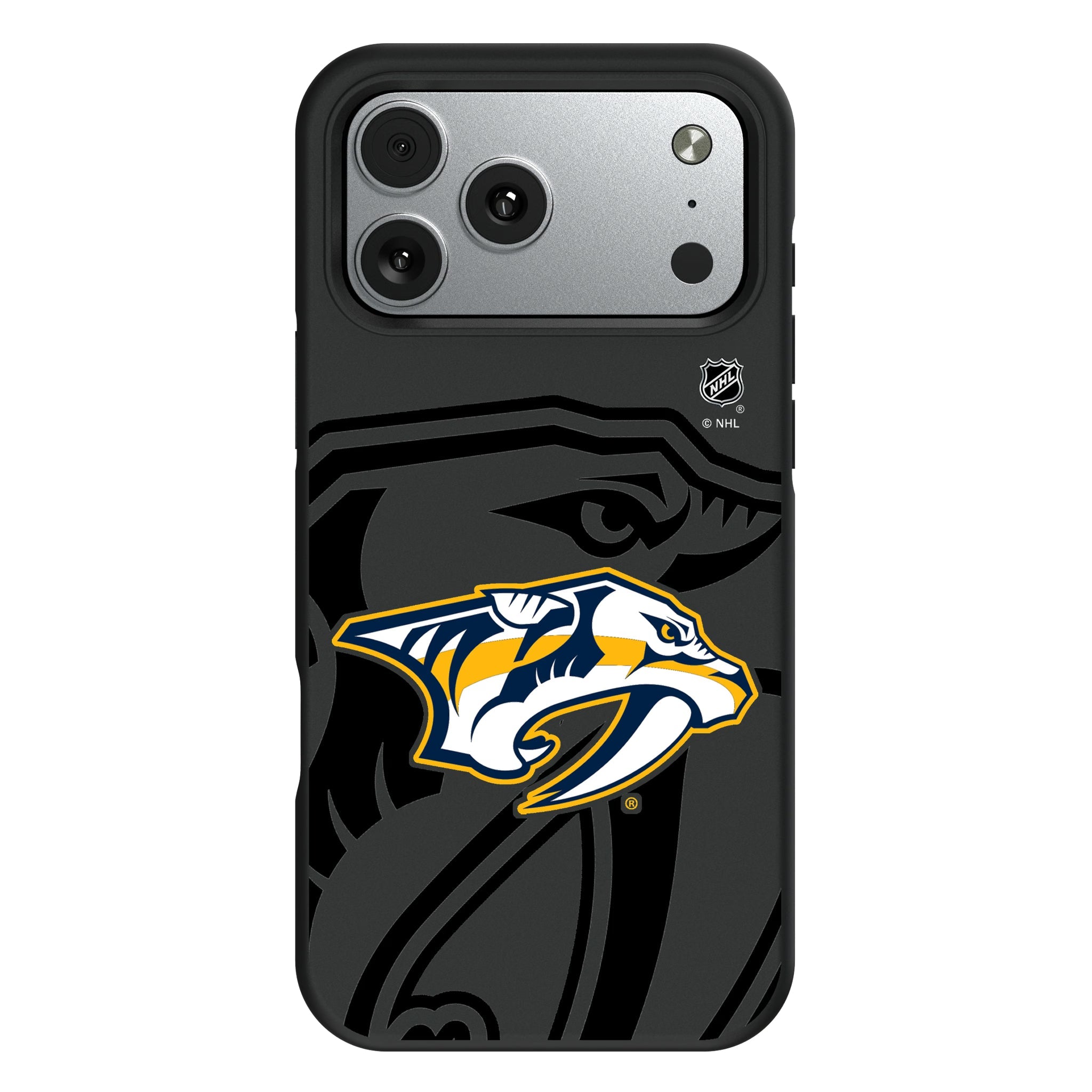 Nashville Predators Monocolor Tilt Bump Phone Case 11