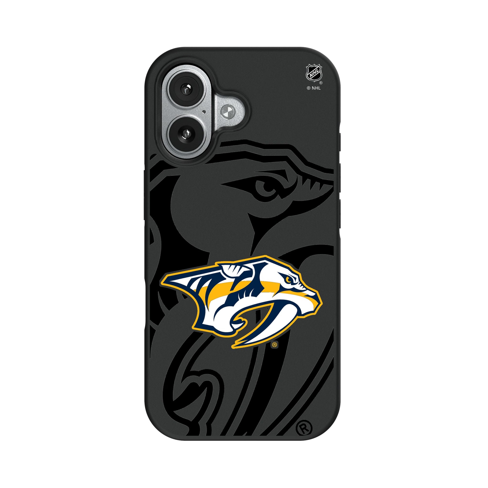 Nashville Predators Monocolor Tilt Bump Phone Case 8