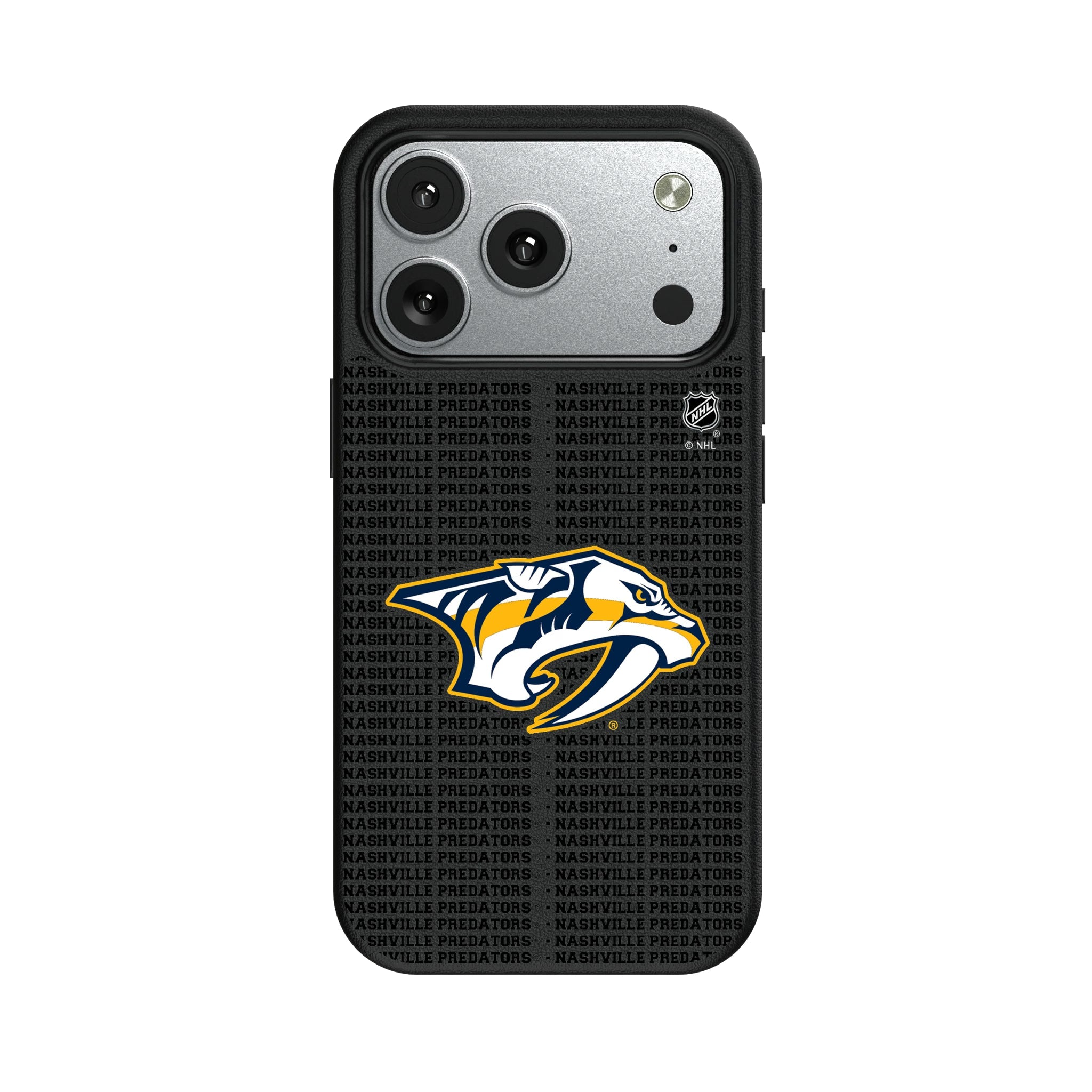 Nashville Predators Text Backdrop MagSafe Compatible Phone Case for Apple iPhone 8