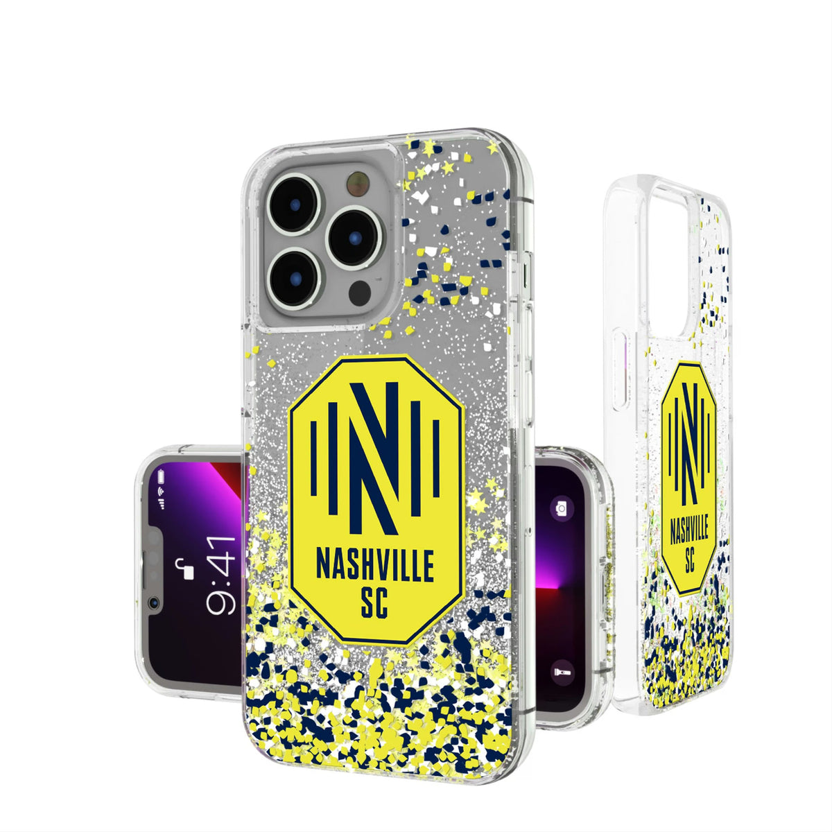 Nashville SC  Confetti Glitter Phone Case 6