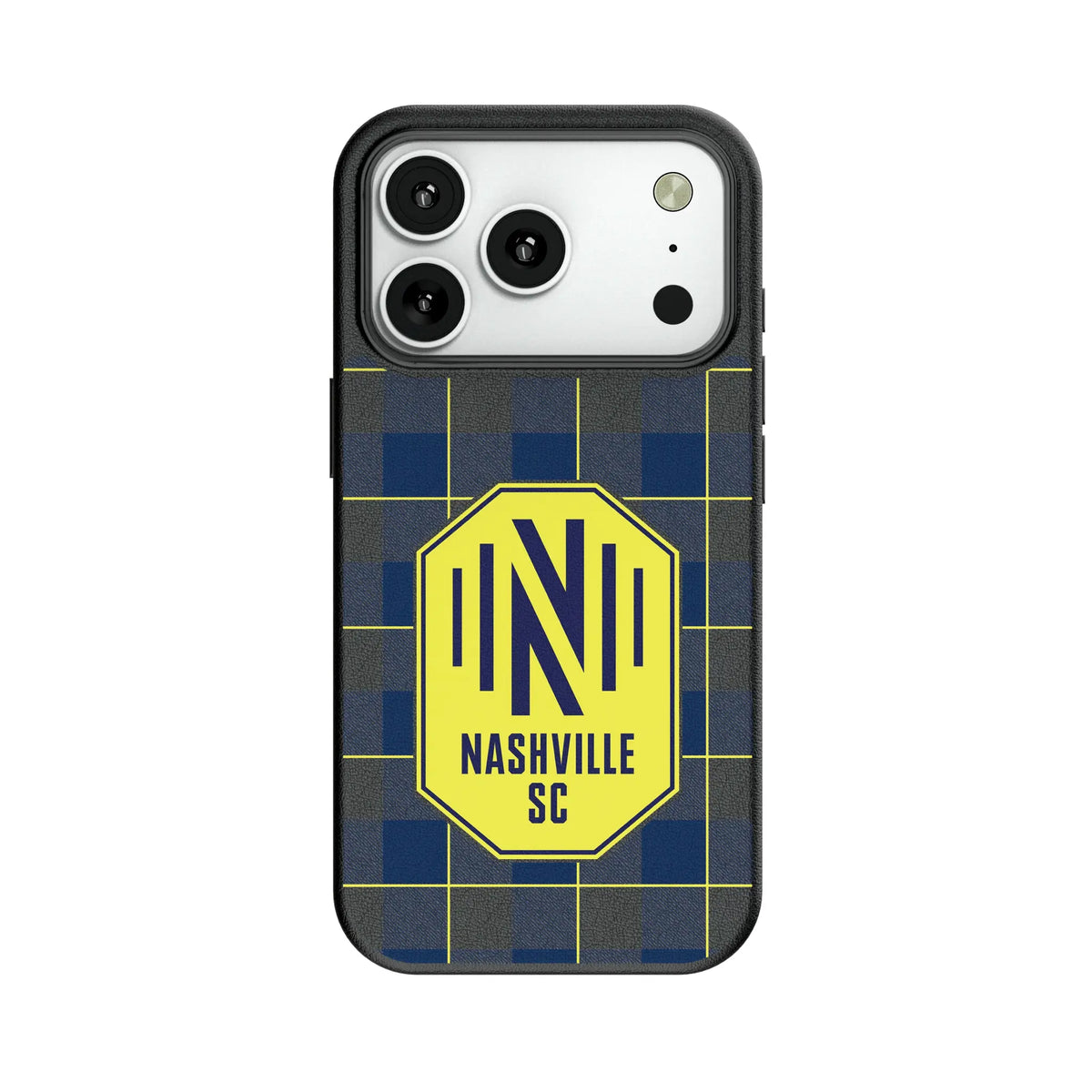 Nashville SC Plaid MagSafe Compatible Phone Case for Apple iPhone 7