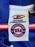 USA Hockey Adult Miracle on Ice 1980 Team Jersey Authentic White Polo 3