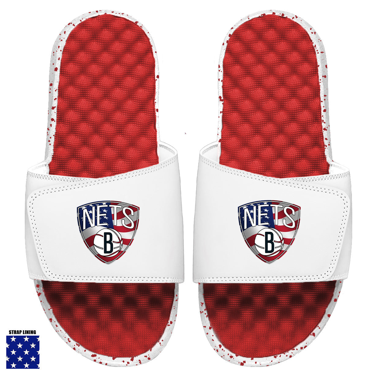 Brooklyn Nets Red Americana Slides 2