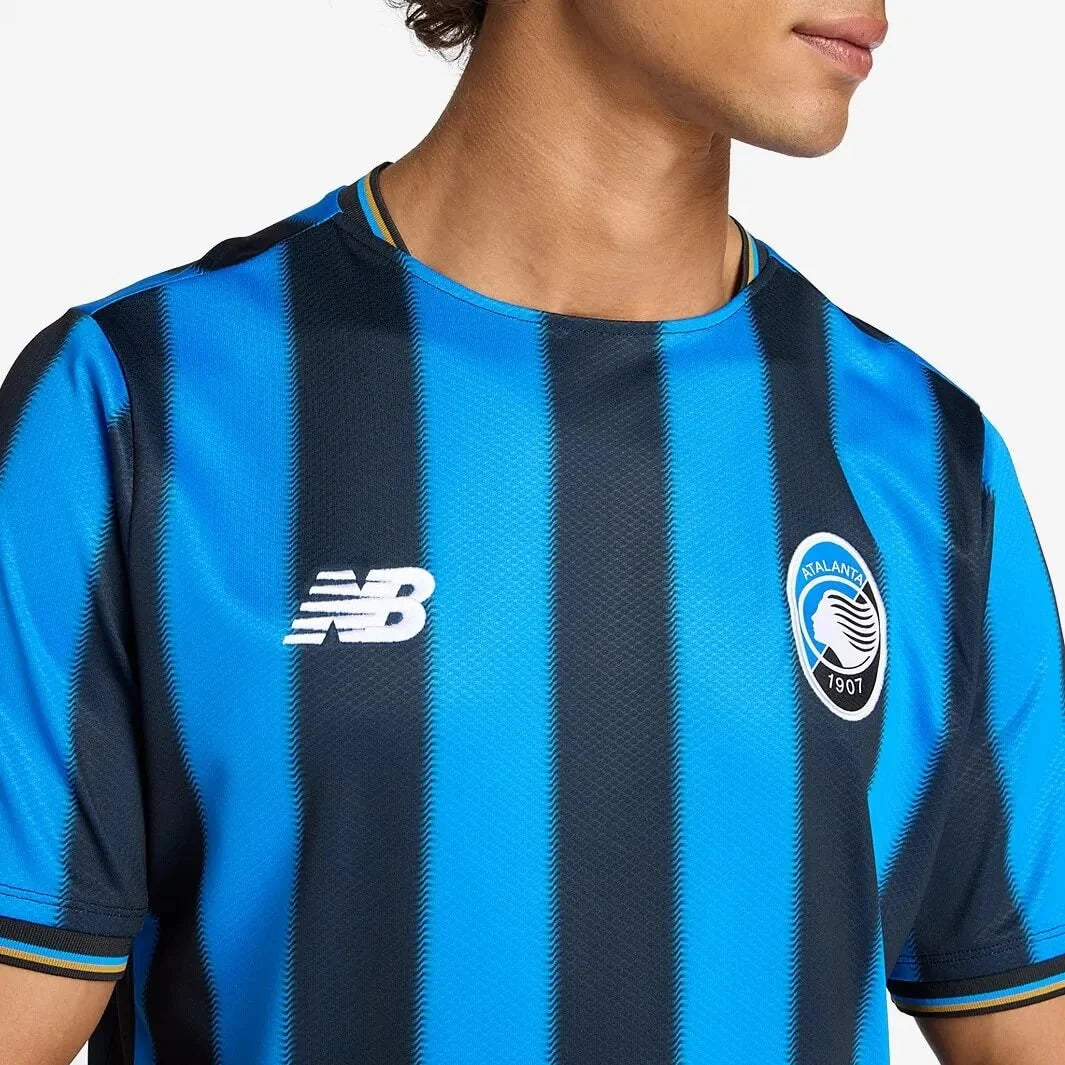 New Balance 2025-26 Atalanta Men's Stadium Home Soccer Jersey 4
