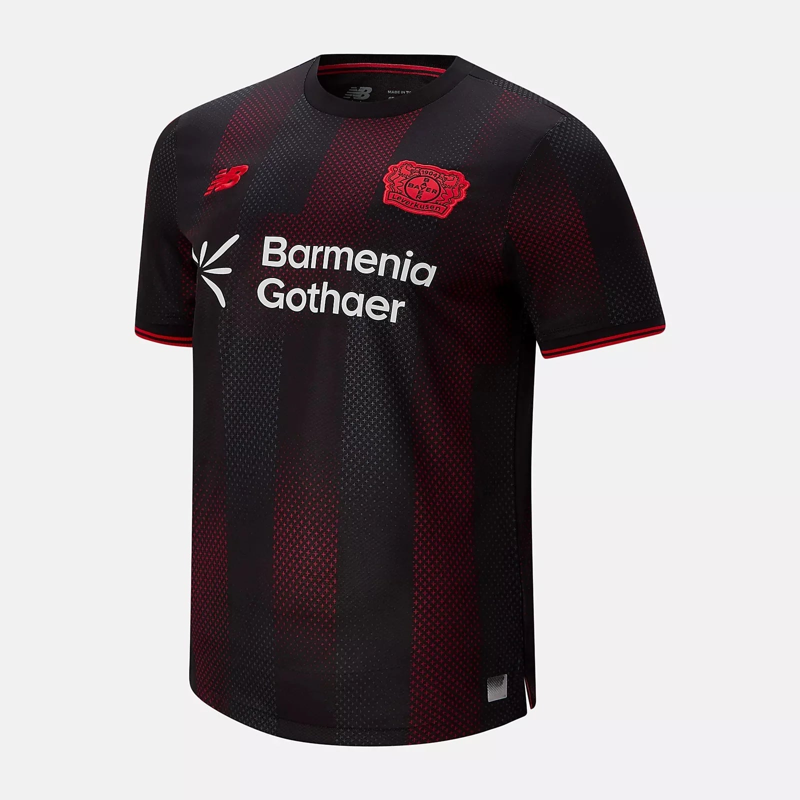 New Balance 2025-26 Bayer Leverkusen Men's Stadium Home Soccer Jersey 3