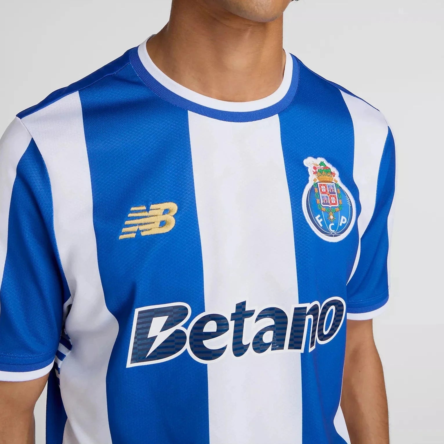 New Balance 2025-26 Porto Men's Stadium Home Soccer Jersey 4