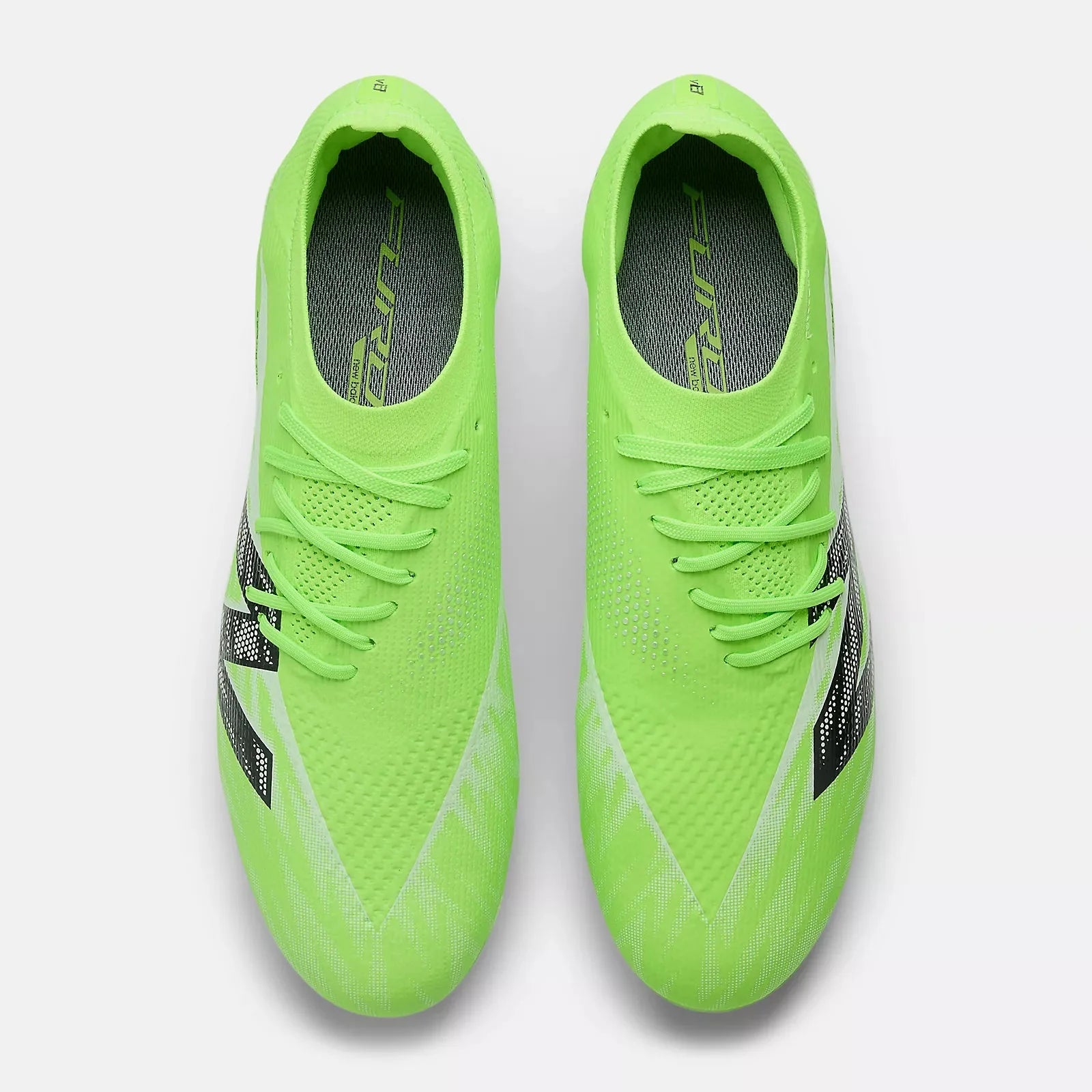 New Balance Furon Elite V8 2E Wide Firm Ground Soccer Cleats - Lime Light Pack (FA25) 4
