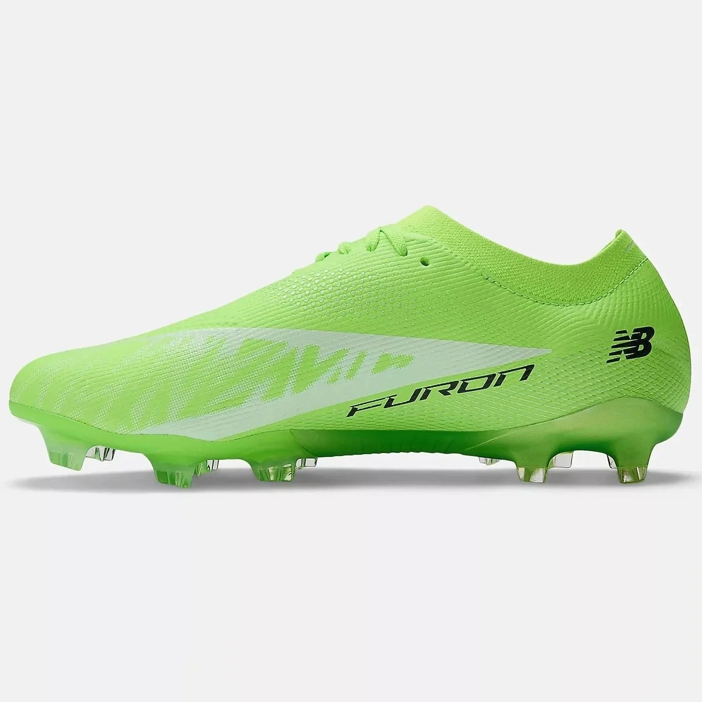 New Balance Furon Elite V8 2E Wide Firm Ground Soccer Cleats - Lime Light Pack (FA25) 2