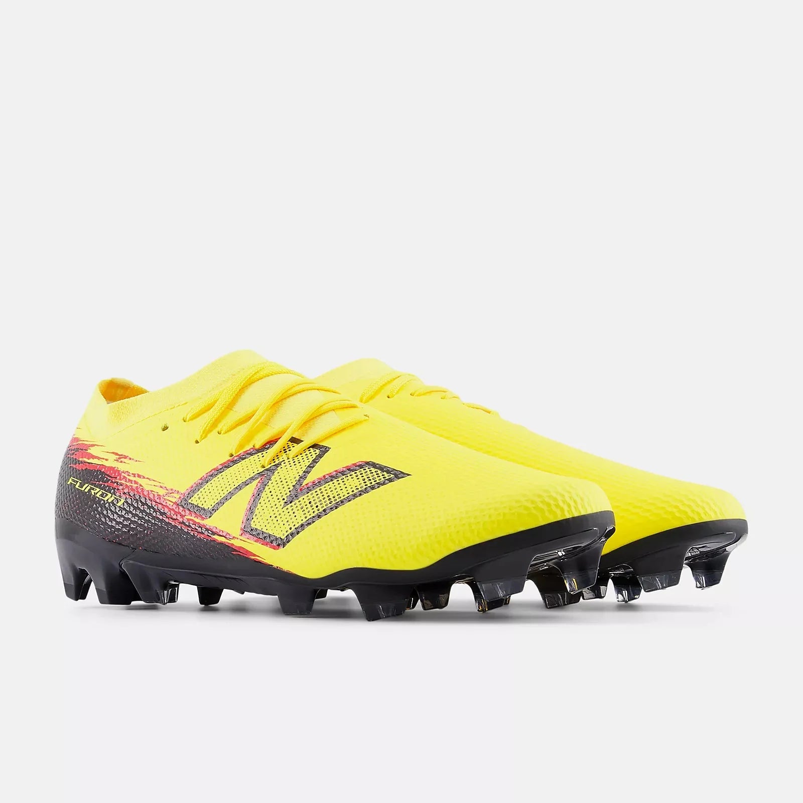 New Balance Furon Team V8 2E Wide Firm Ground Soccer Cleats - Live Wire Pack (SP26) 3
