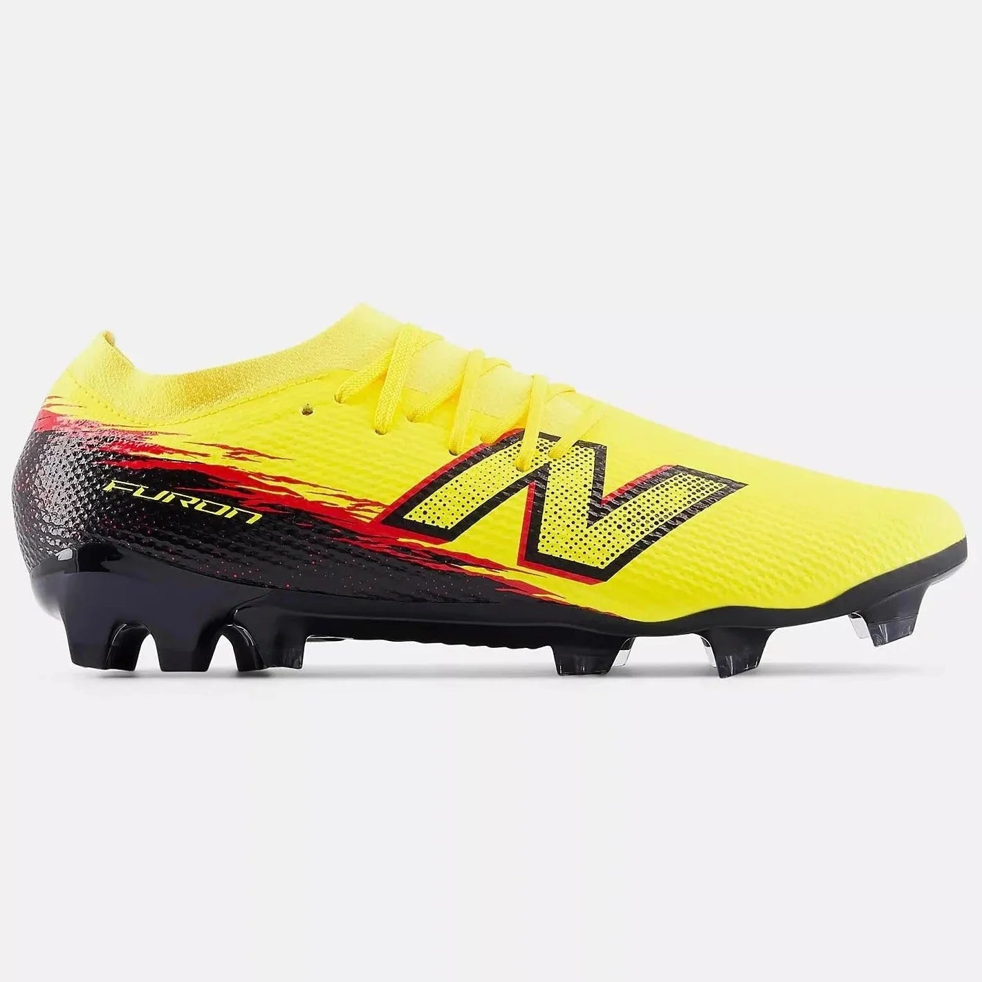 New Balance Furon Team V8 2E Wide Firm Ground Soccer Cleats - Live Wire Pack (SP26) 1