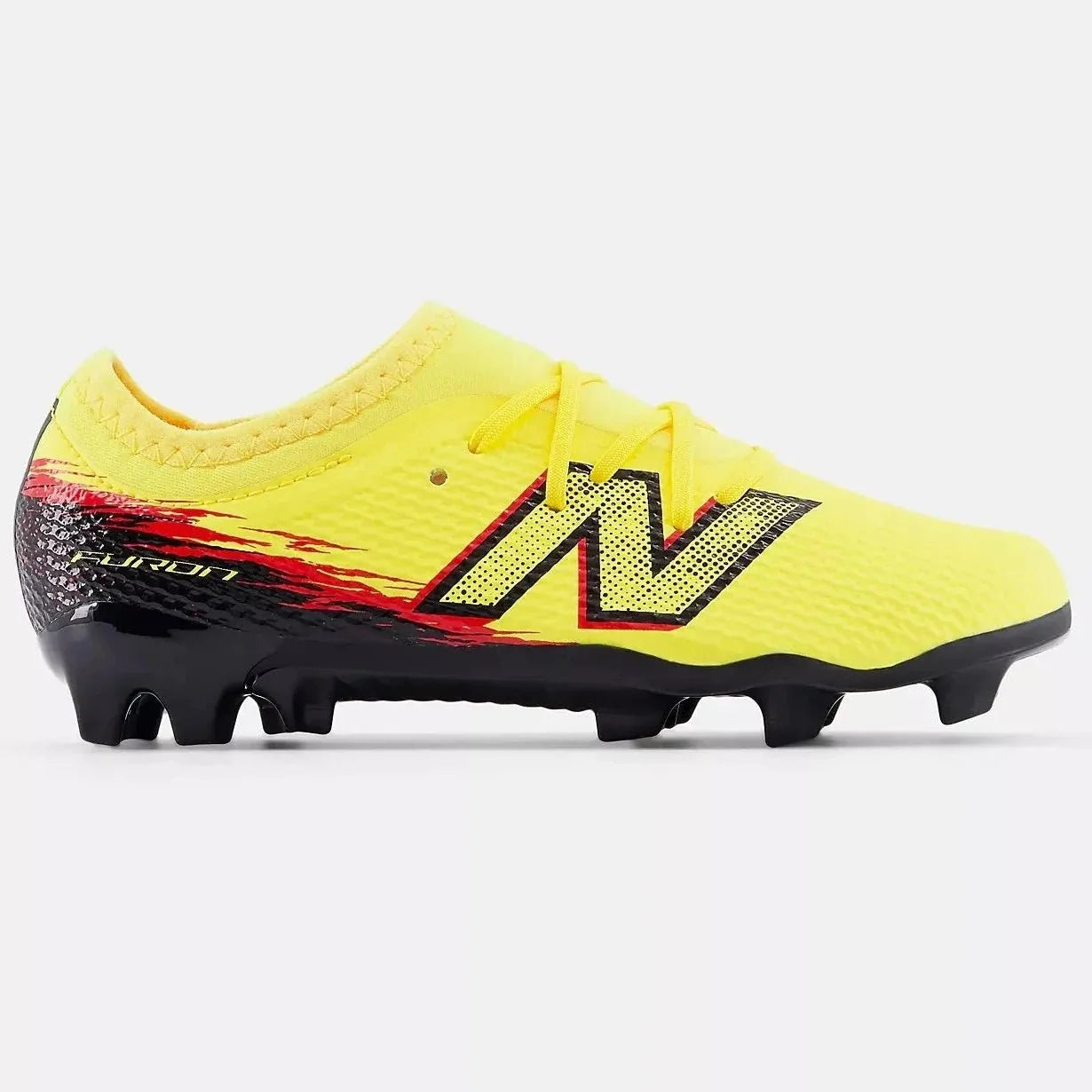 New Balance Junior Furon Team V8 Wide Firm Ground Soccer Cleats - Live Wire Pack (SP26) 1