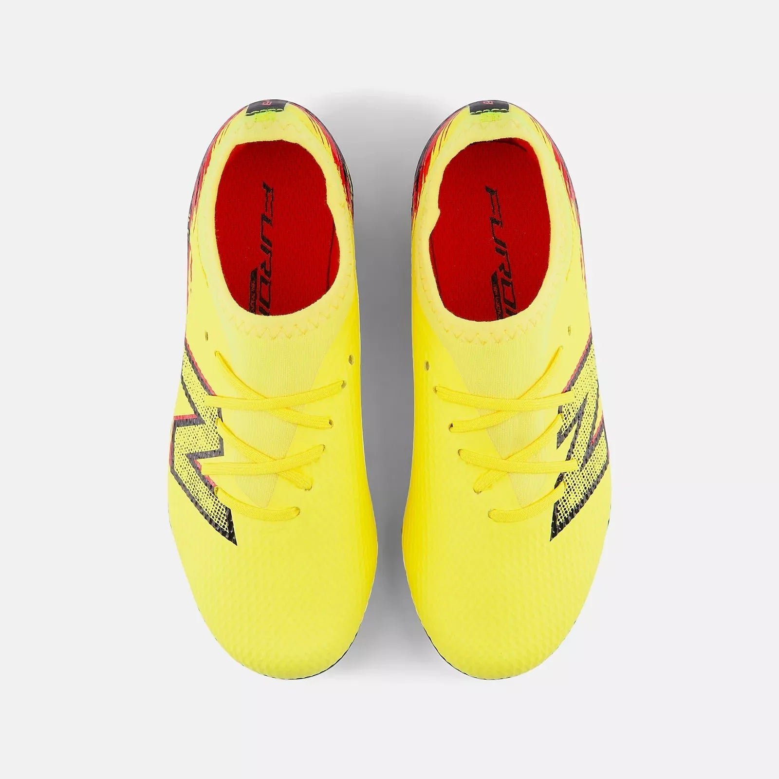 New Balance Junior Furon Team V8 Wide Firm Ground Soccer Cleats - Live Wire Pack (SP26) 4