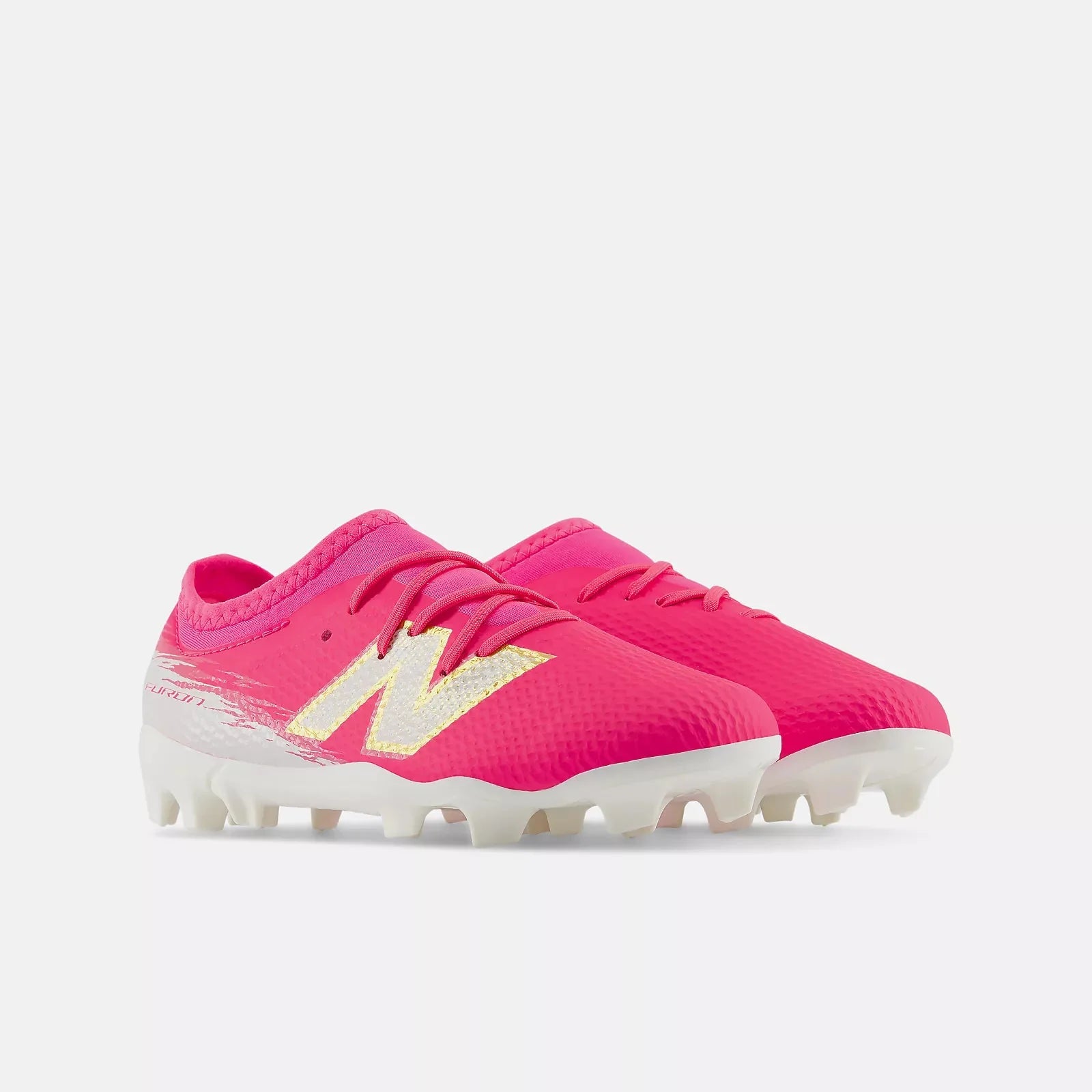 New Balance Junior Furon Team V8 Wide Firm Ground Soccer Cleats - Pure Ambition Pack (SP26) 3