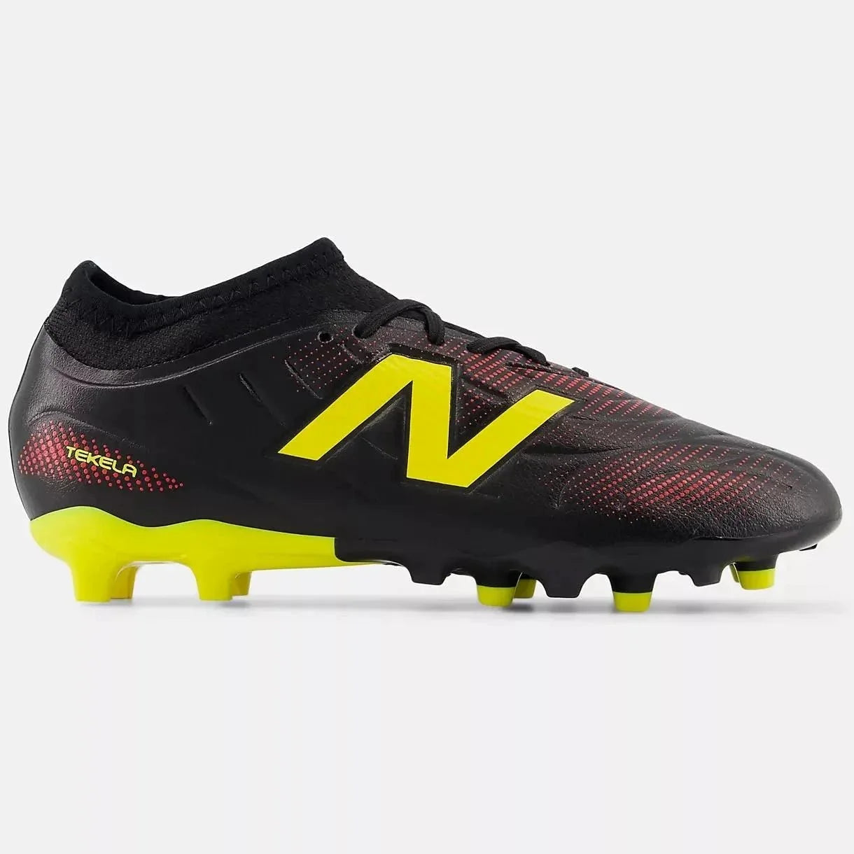 New Balance Junior Tekela Team Low Laced V5 Wide Firm Ground Soccer Cleats - Live Wire Pack (SP26) 1