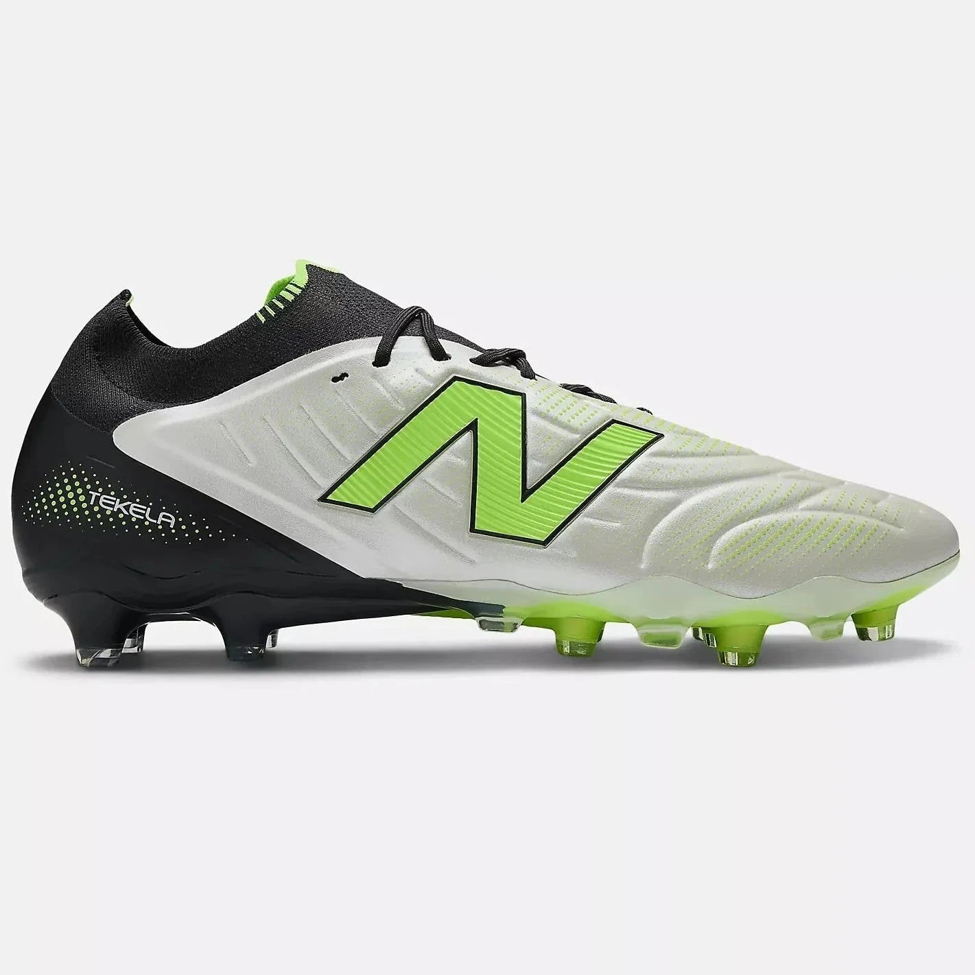 New Balance Tekela Elite Low Laced V5 2E Wide Firm Ground Soccer Cleats - Lime Light Pack (FA25) 1