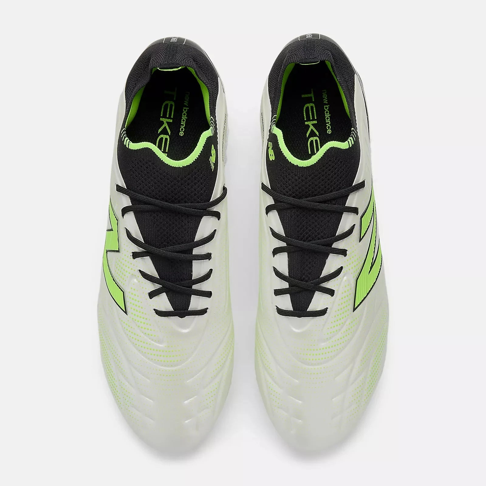 New Balance Tekela Elite Low Laced V5 2E Wide Firm Ground Soccer Cleats - Lime Light Pack (FA25) 4