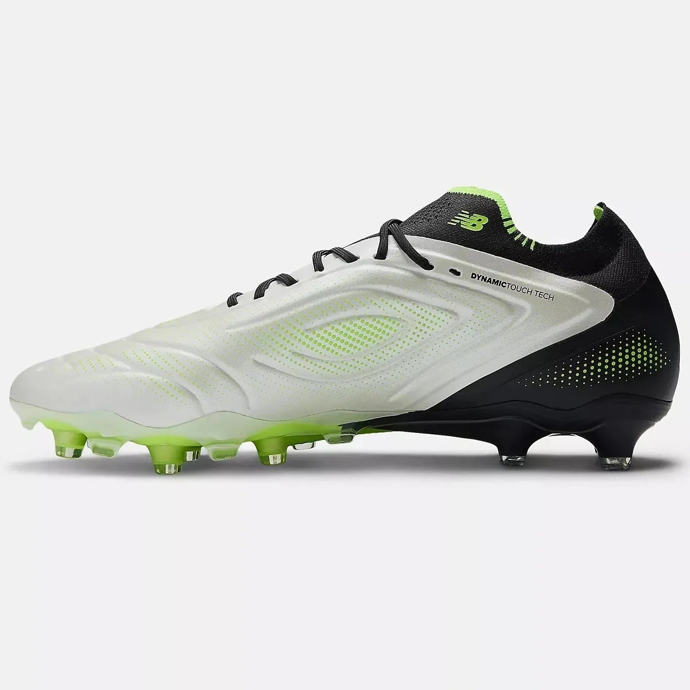 New Balance Tekela Elite Low Laced V5 2E Wide Firm Ground Soccer Cleats - Lime Light Pack (FA25) 2