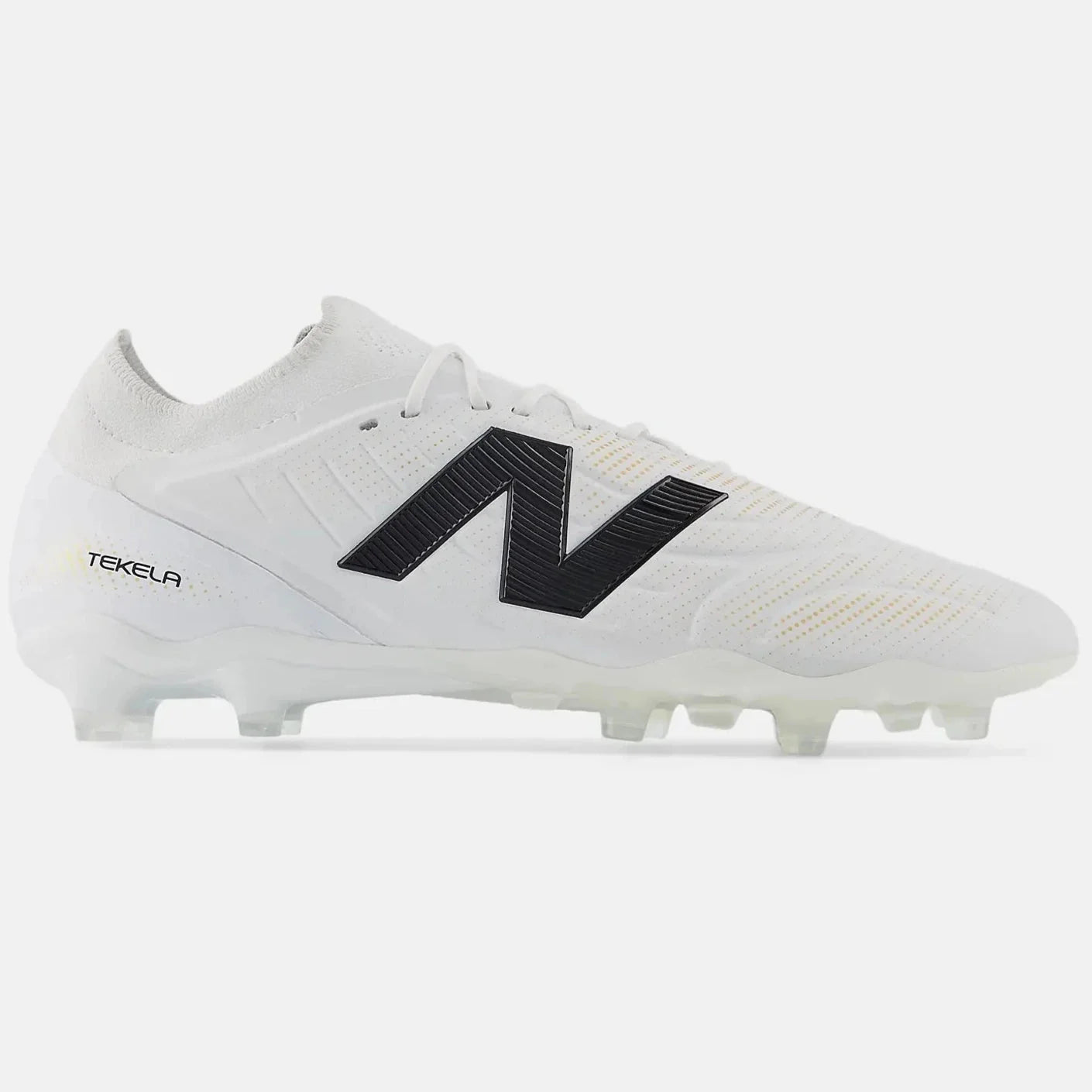 New Balance Tekela Elite Low Laced V5 2E Wide Firm Ground Soccer Cleats-White Pack (FA25) 1