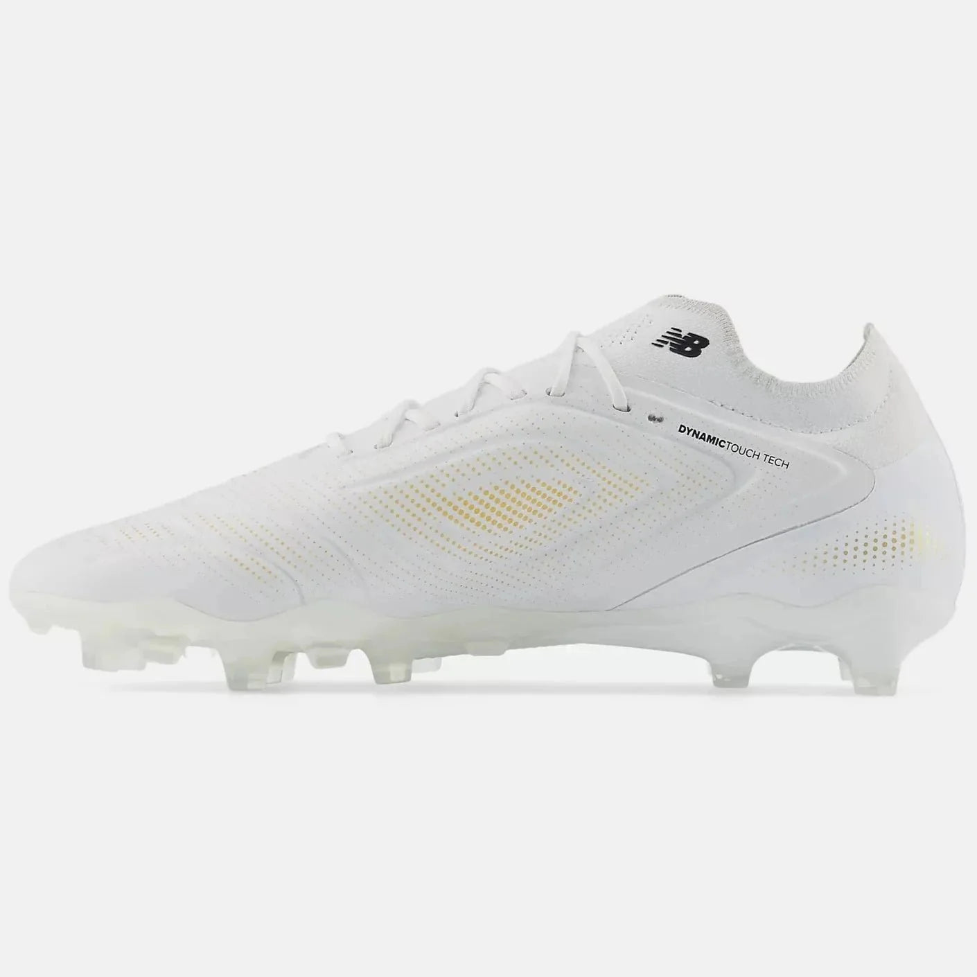 New Balance Tekela Elite Low Laced V5 2E Wide Firm Ground Soccer Cleats-White Pack (FA25) 2