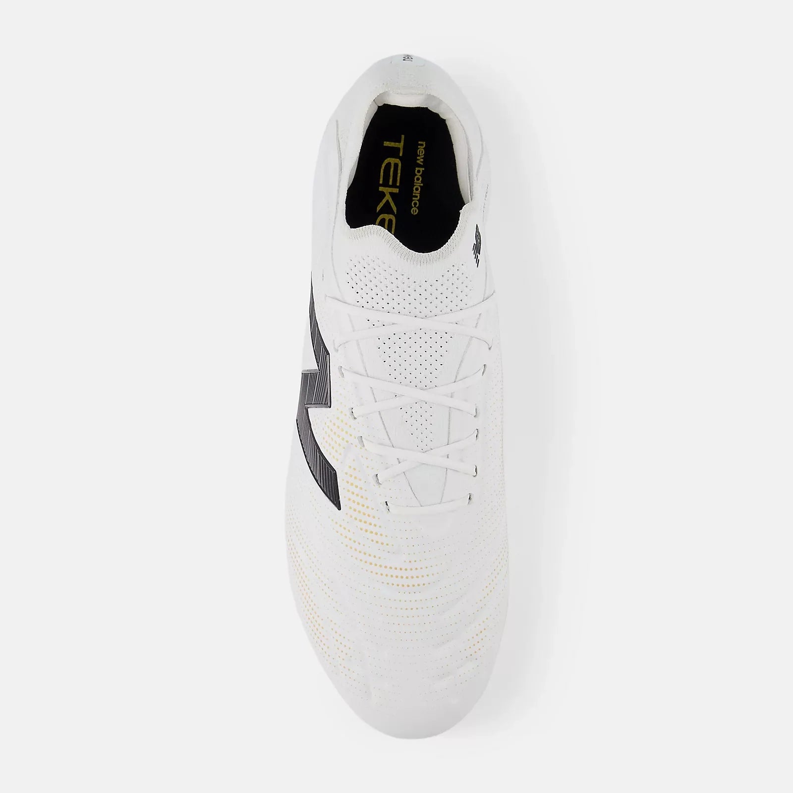 New Balance Tekela Elite Low Laced V5 2E Wide Firm Ground Soccer Cleats-White Pack (FA25) 4