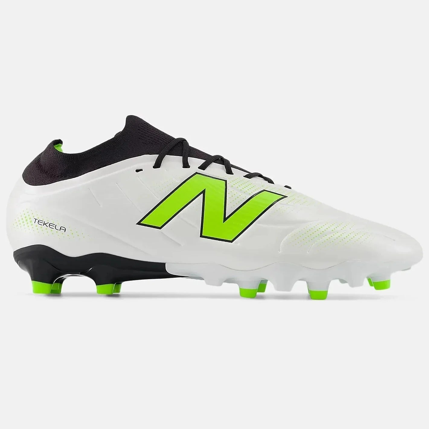 New Balance Tekela Team Low Laced V5 2E Wide Firm Ground Soccer Cleats - Lime Light Pack (FA25) 1