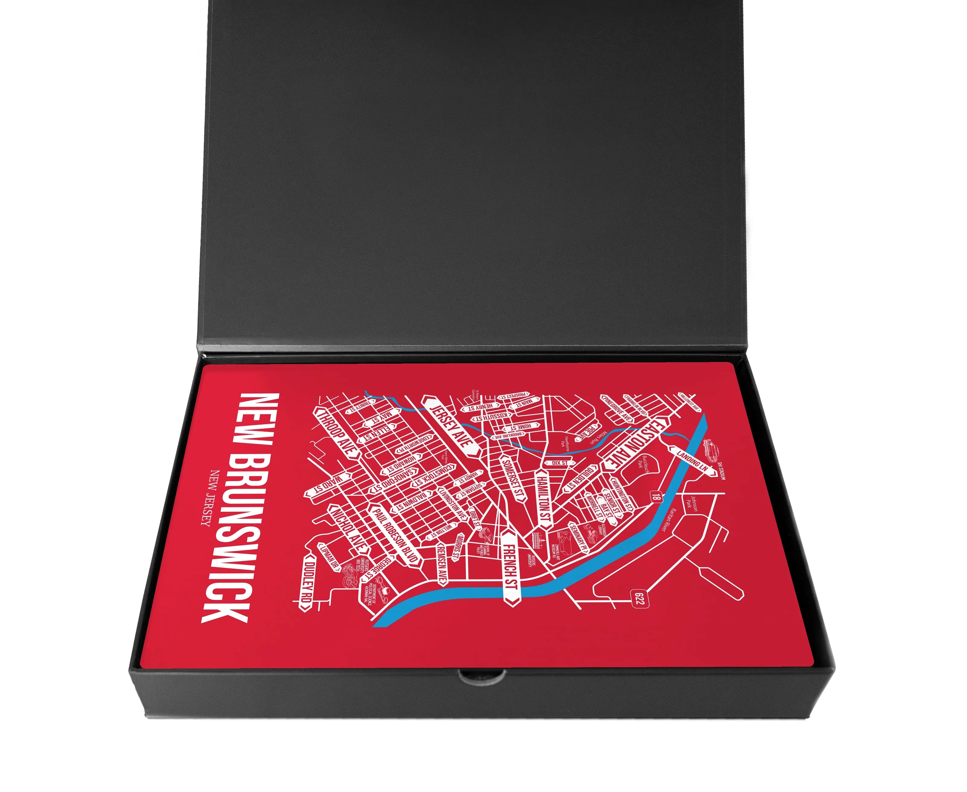 New Brunswick, New Jersey street map 5