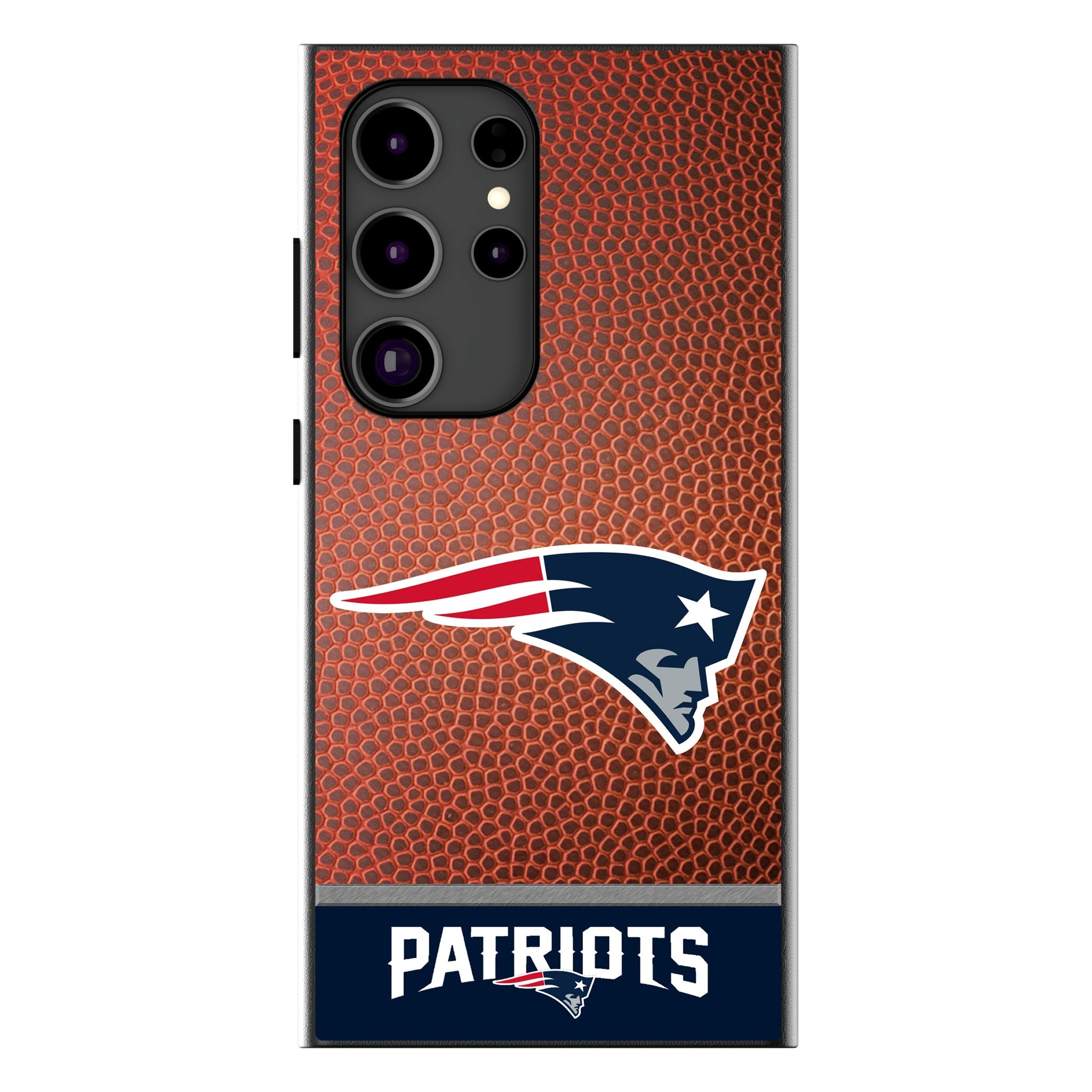 New England Patriots Football Wordmark MagSafe Compatible Phone Case for Samsung Galaxy 15
