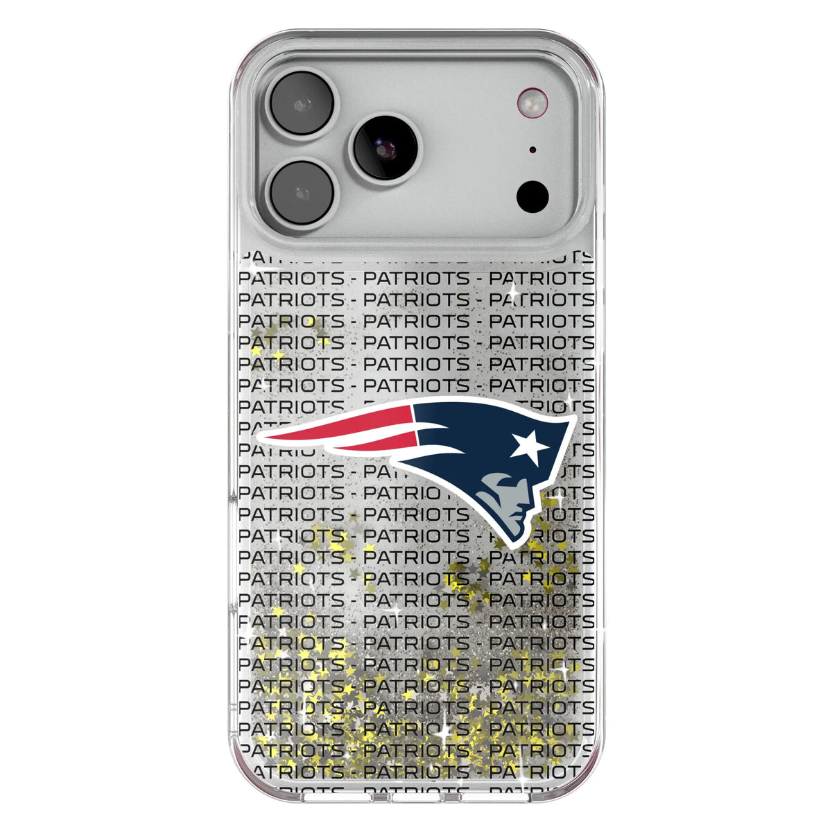 New England Patriots Text Backdrop Glitter Phone Case 20