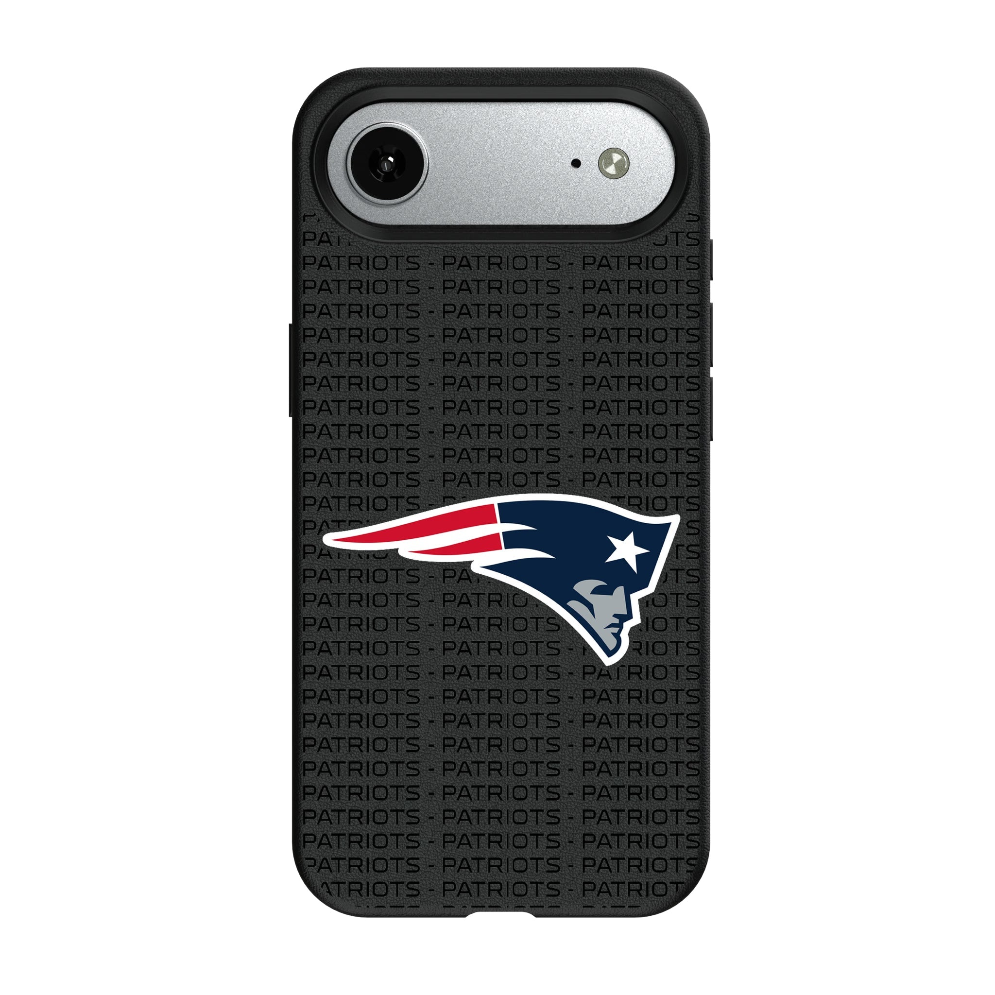 New England Patriots Text Backdrop MagSafe Compatible Phone Case for Apple iPhone 8