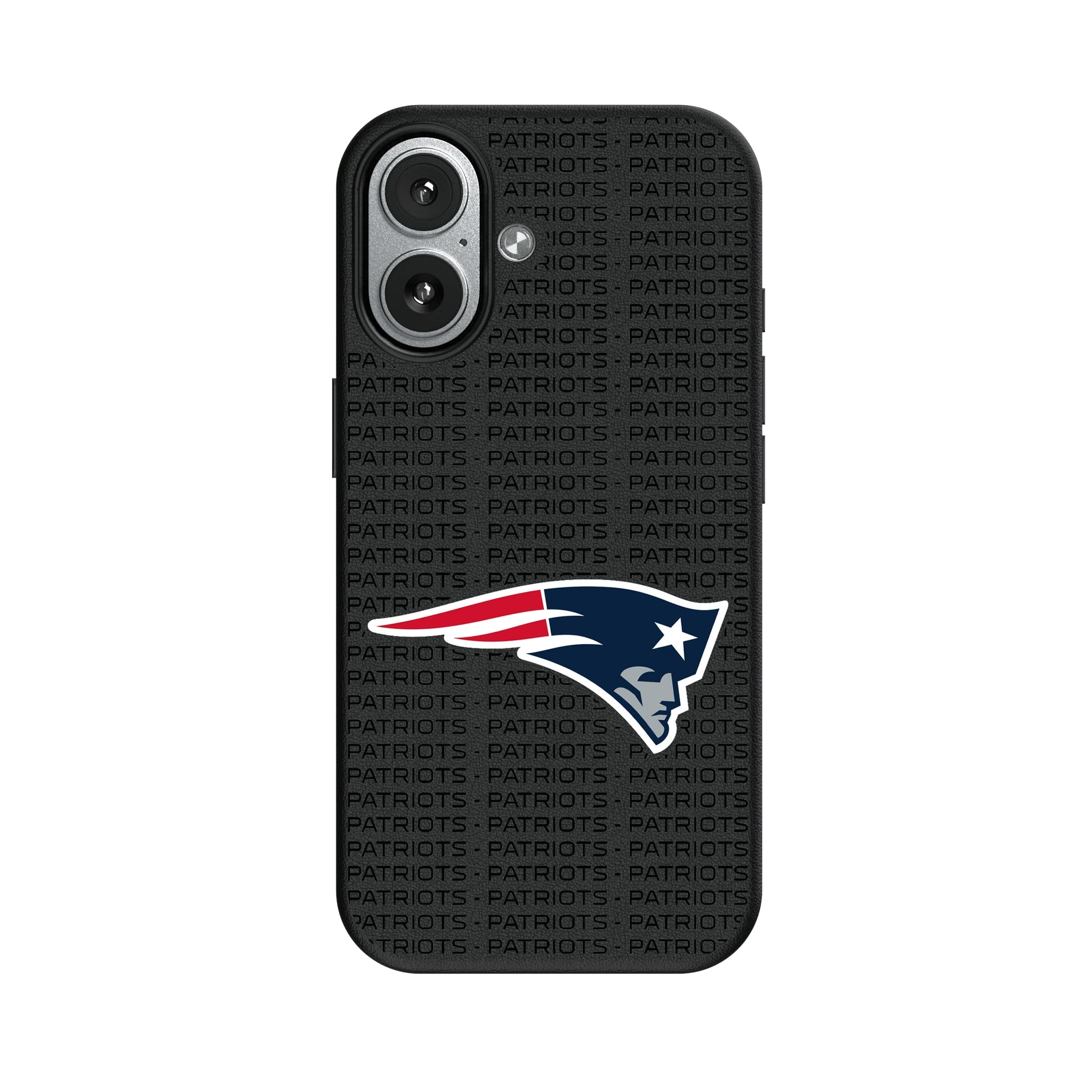 New England Patriots Text Backdrop MagSafe Compatible Phone Case for Apple iPhone 7
