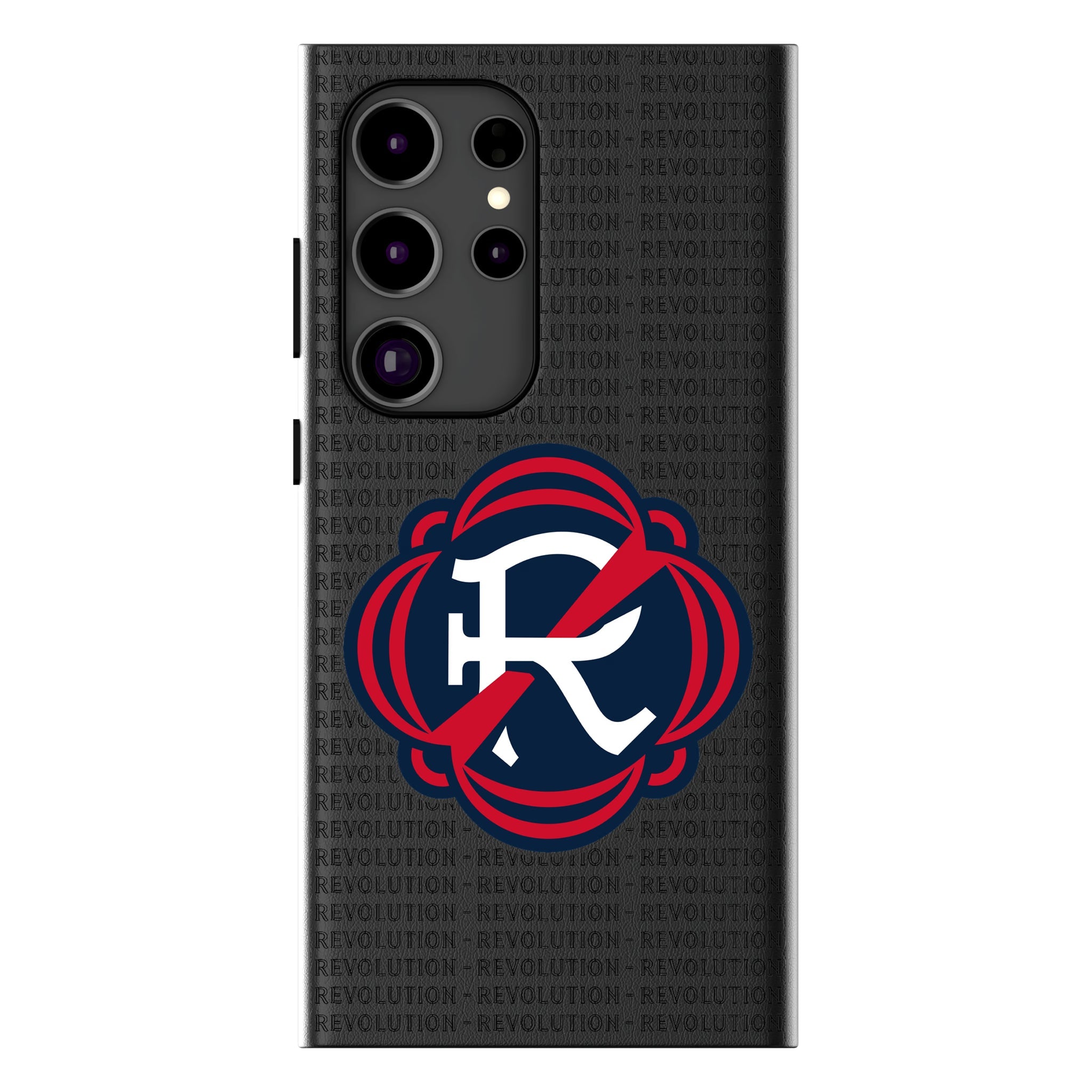 New England Revolution Text Backdrop MagSafe Compatible Phone Case for Samsung Galaxy 18