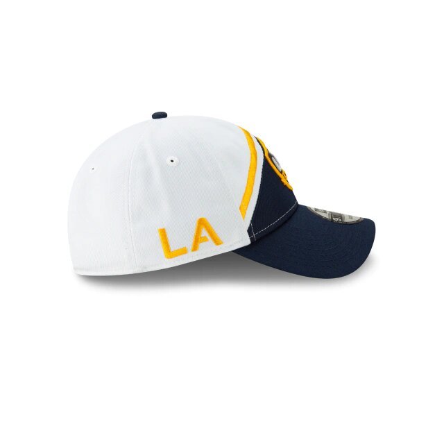 New Era LA Galaxy Jersey Hook Home 920 Adjustable Hat - White-Navy 6