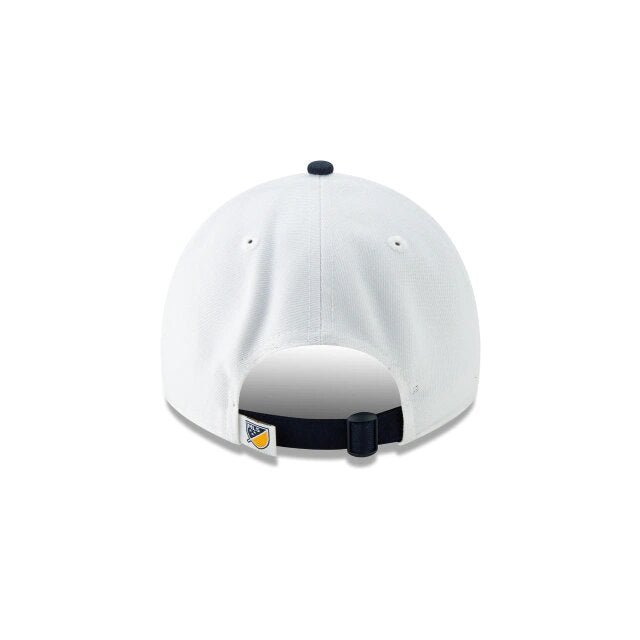 New Era LA Galaxy Jersey Hook Home 920 Adjustable Hat - White-Navy 3