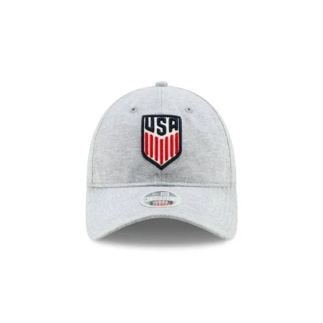 New Era USA Womens Sporty Shine Adjustable Hat - Grey 2
