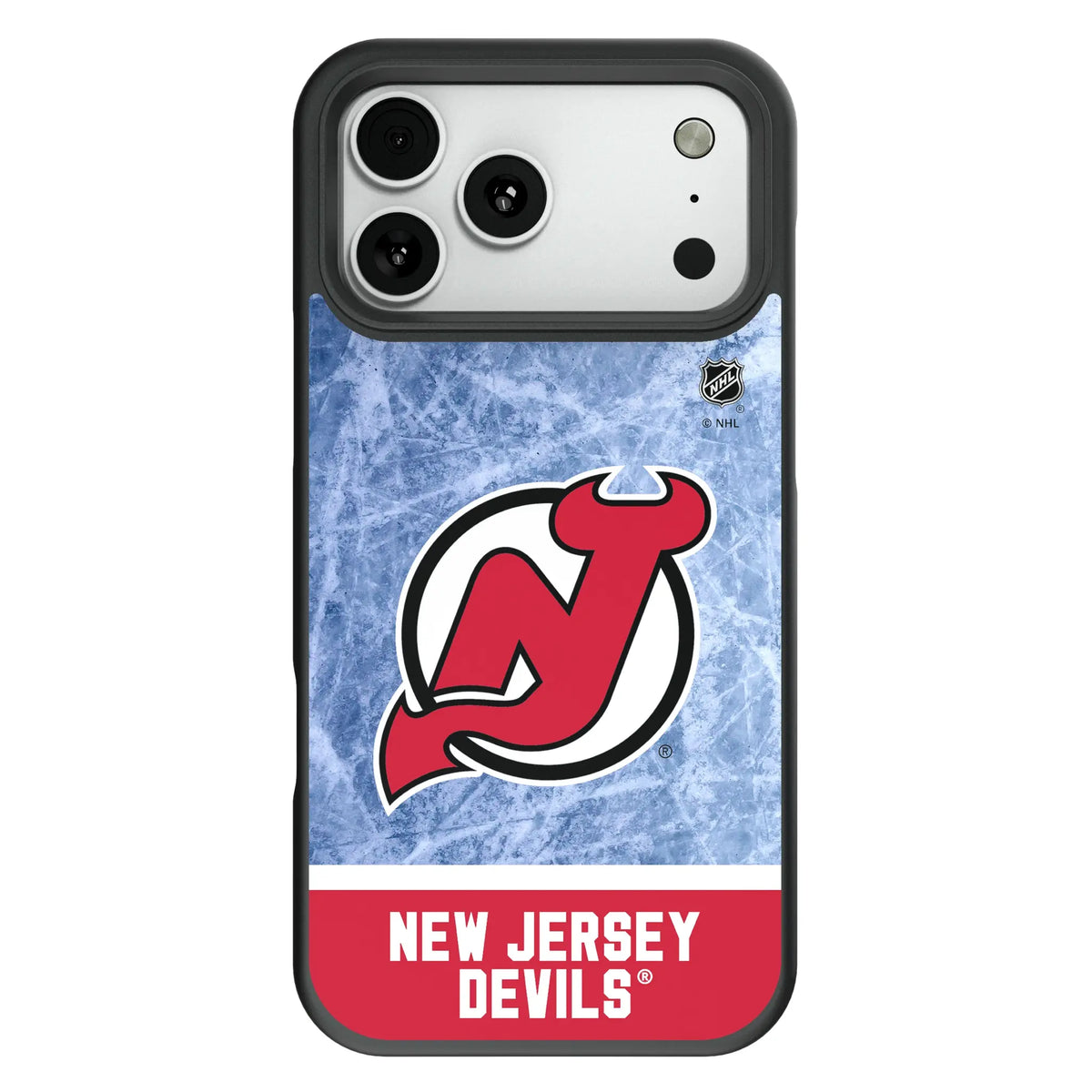 New Jersey Devils Ice Wordmark Bump Phone Case 13