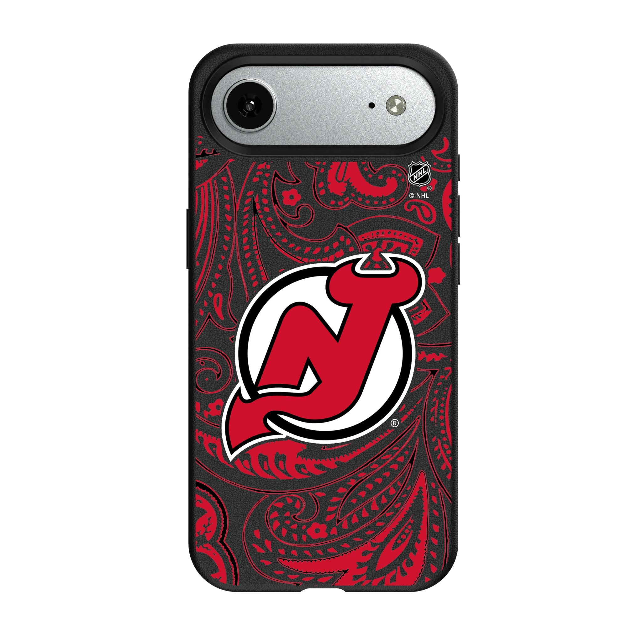 New Jersey Devils Paisley MagSafe Compatible Phone Case for Apple iPhone 8