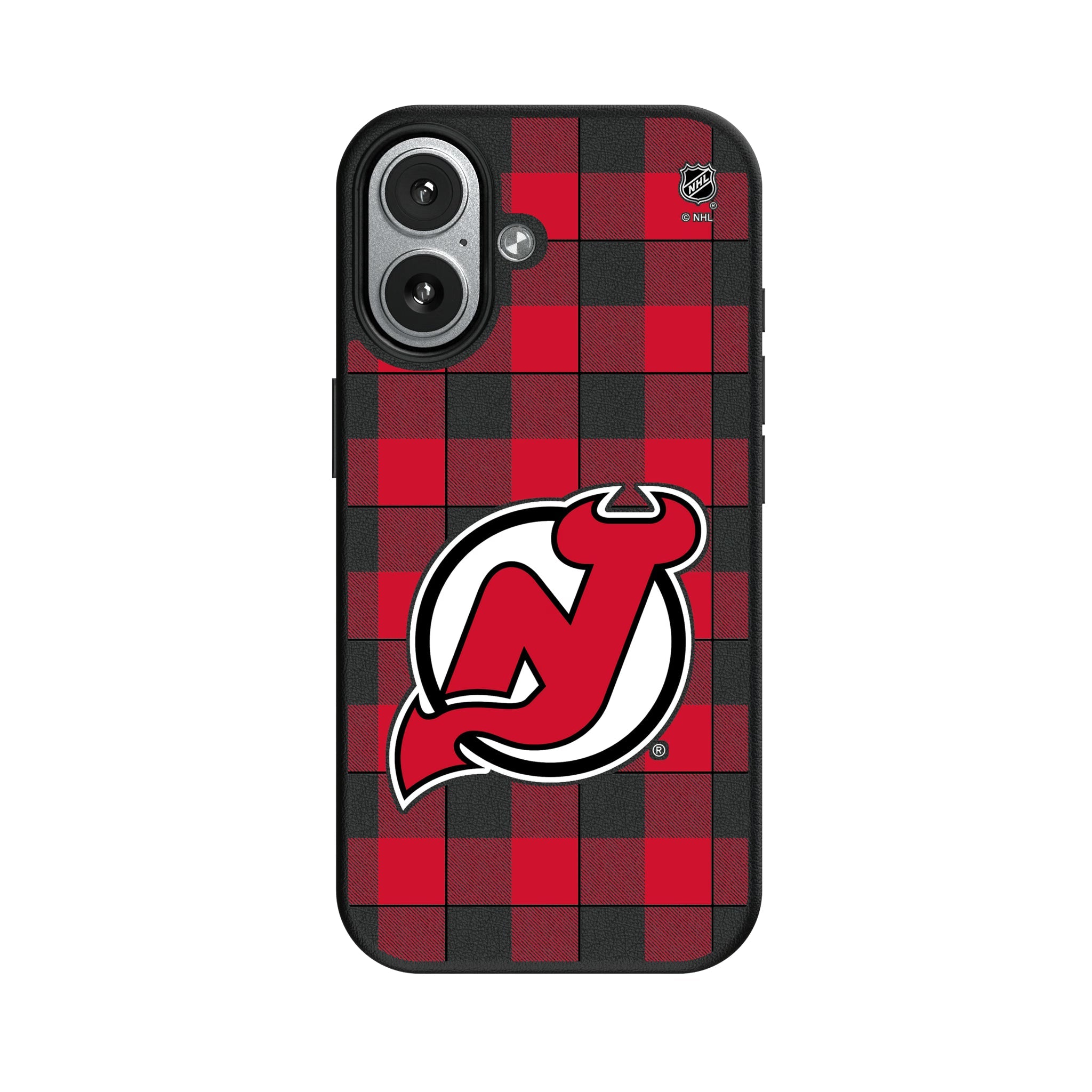 New Jersey Devils Plaid MagSafe Compatible Phone Case for Apple iPhone 7