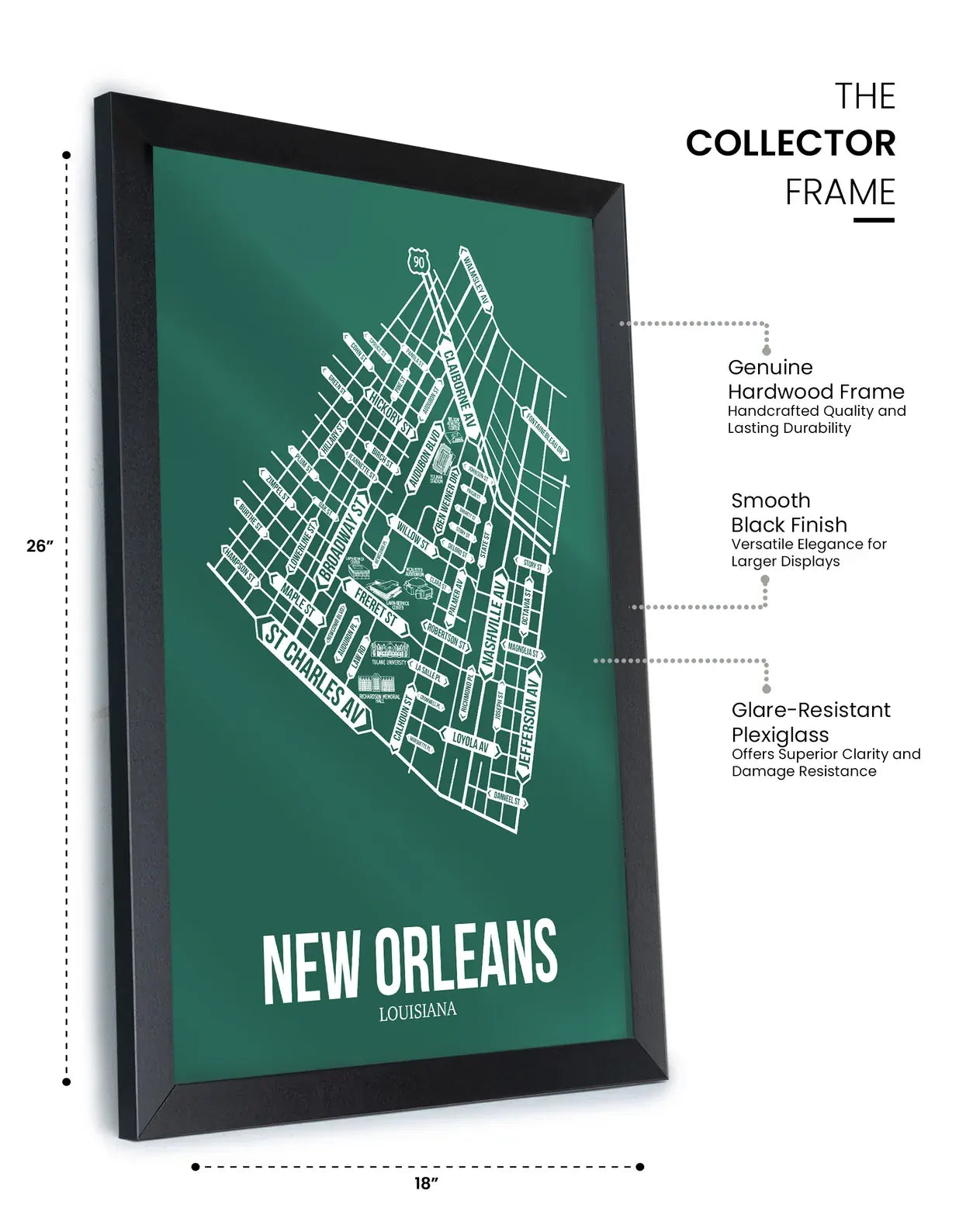 New Orleans, Louisiana street map 12