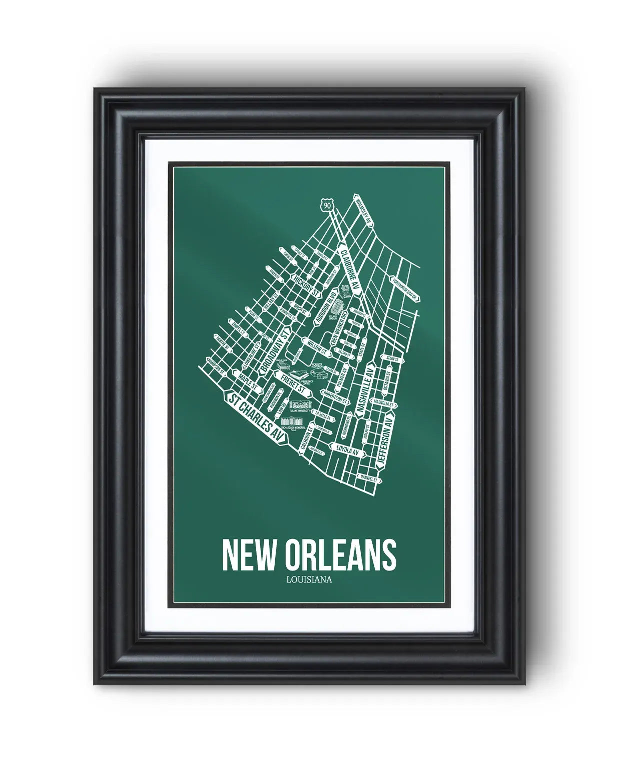 New Orleans, Louisiana street map 13