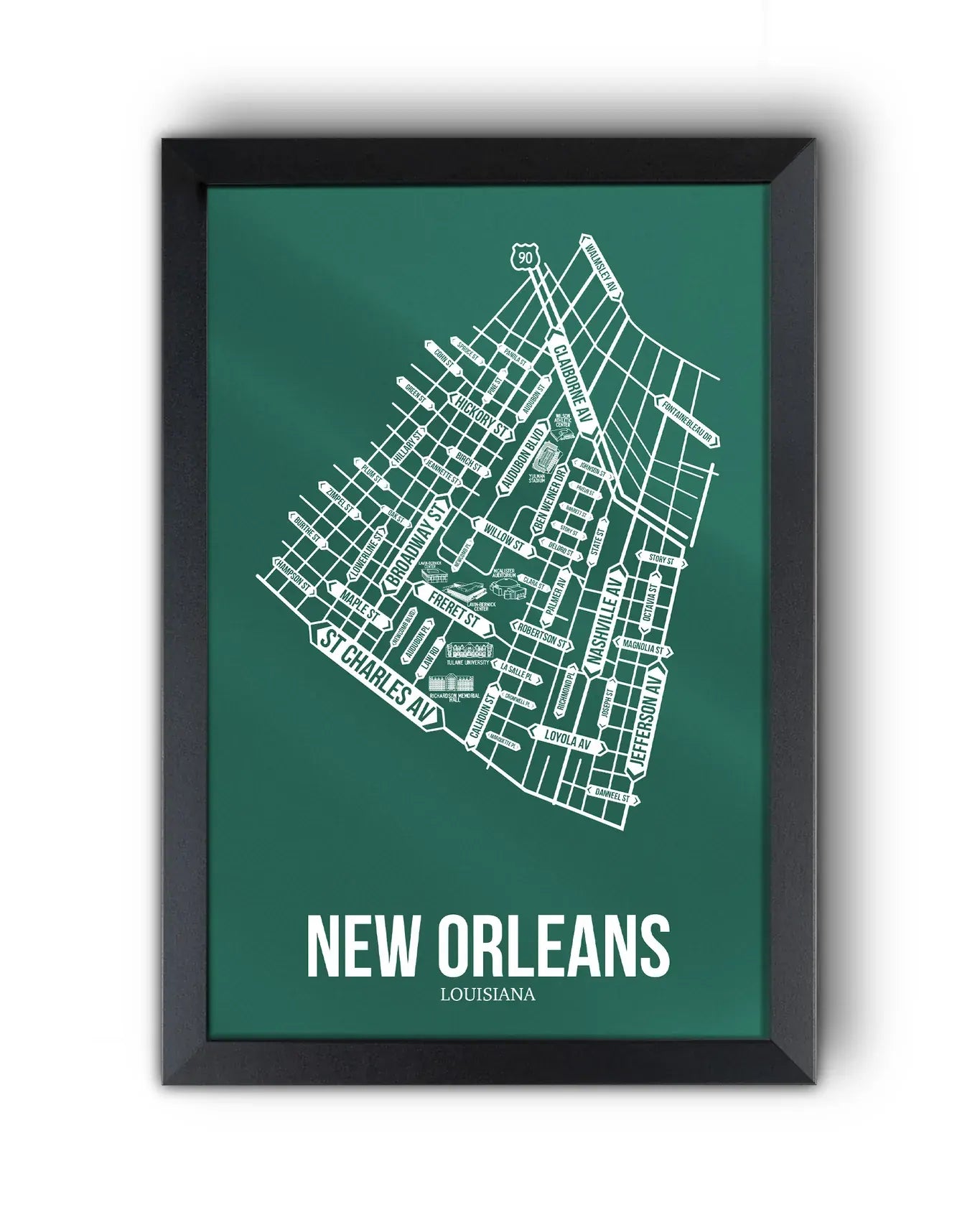 New Orleans, Louisiana street map 10