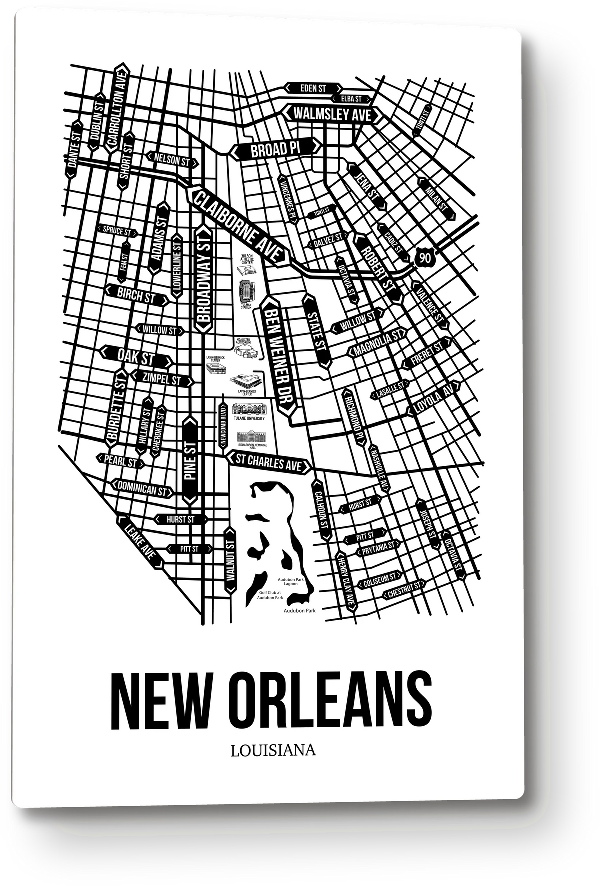 New Orleans, Louisiana street map 8