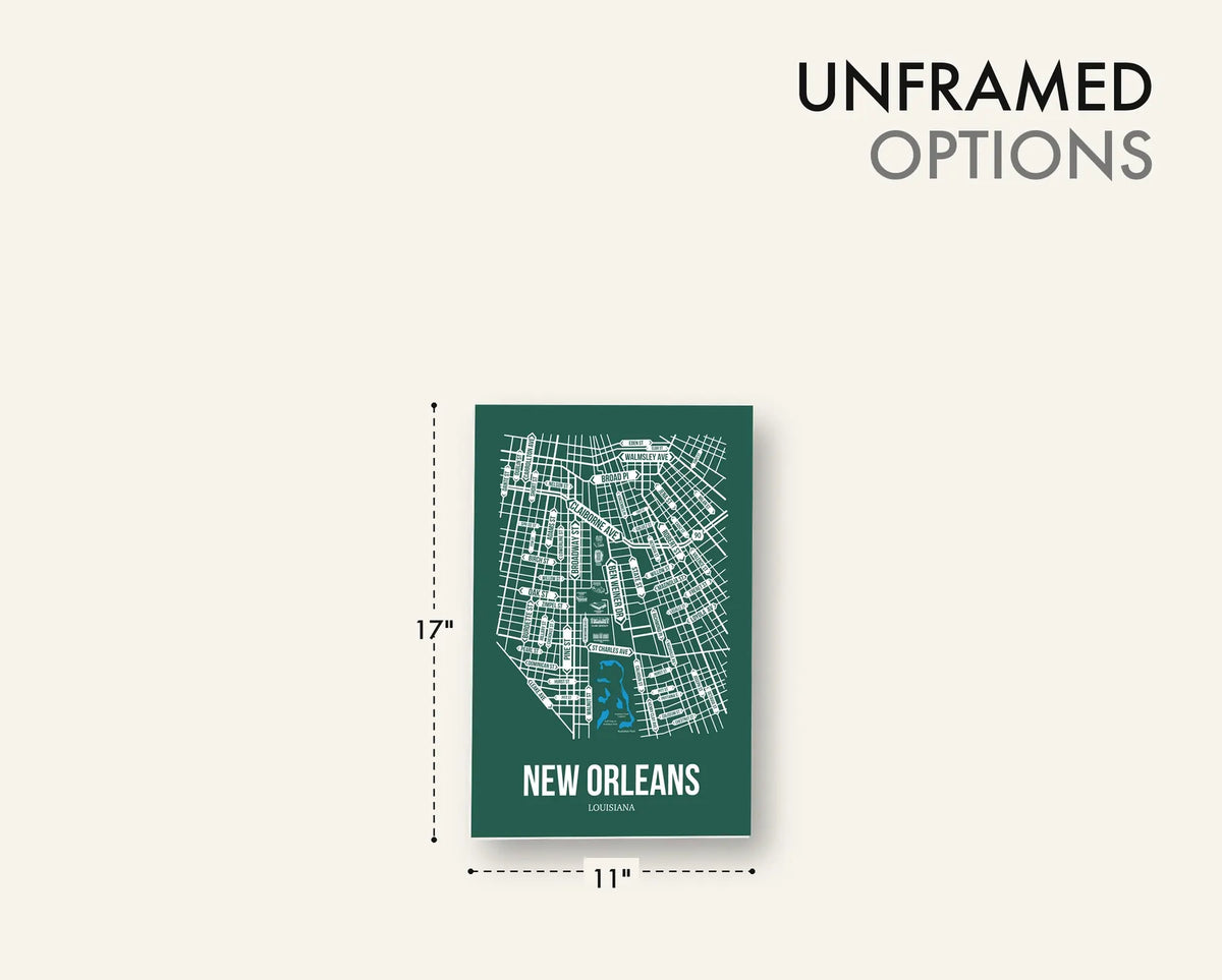 New Orleans, Louisiana street map 17